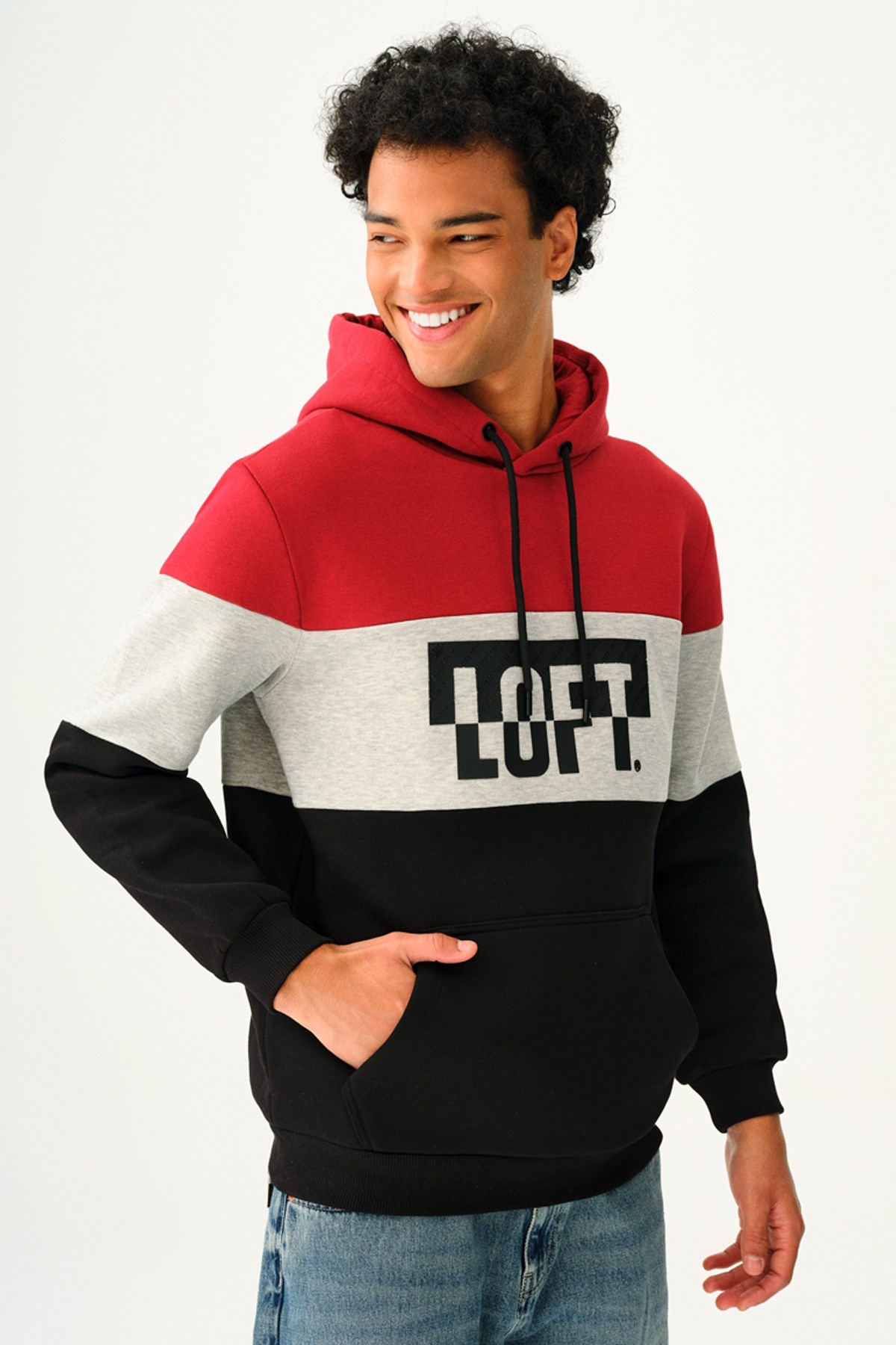 Loft Erkek Sweatshirt LF2037267 Kırmızı