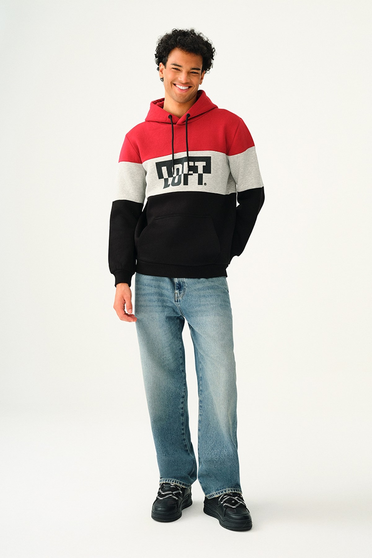 Loft Erkek Sweatshirt LF2037267 Kırmızı