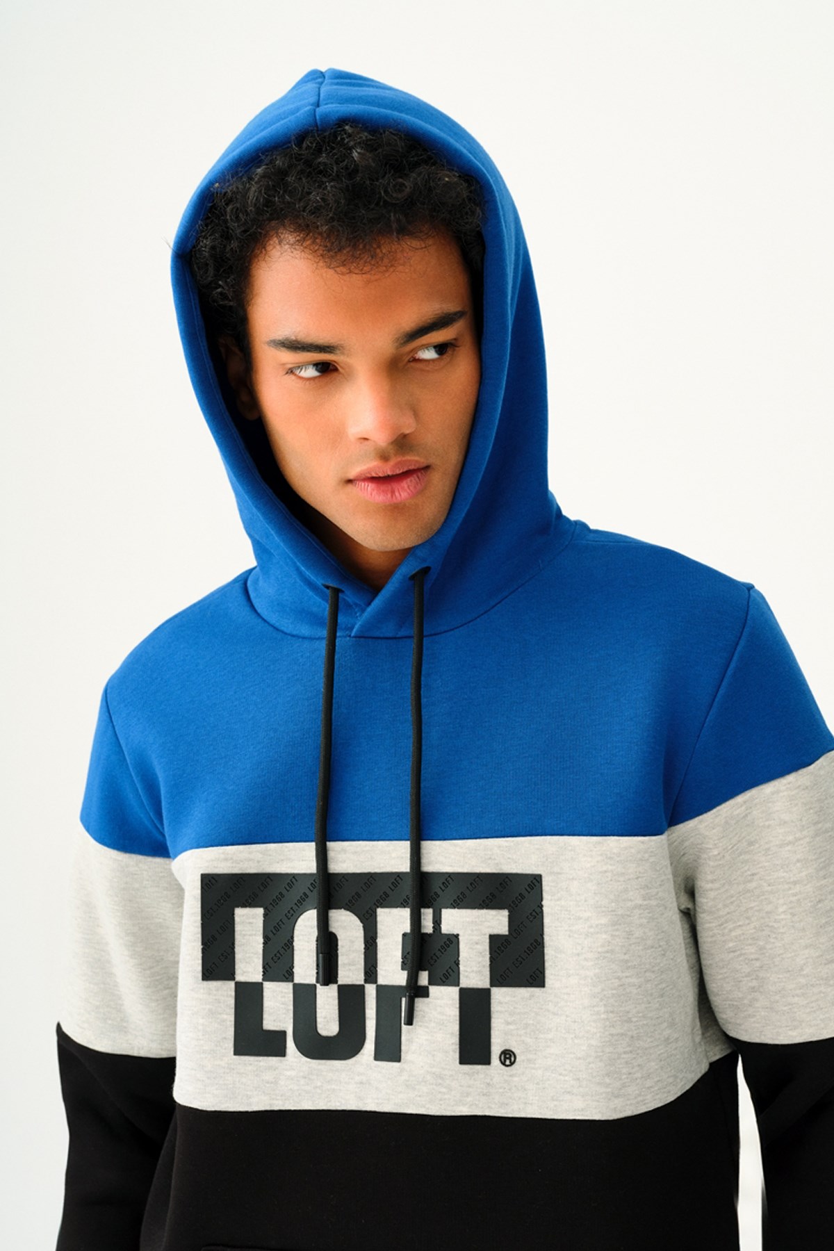 Loft Erkek Sweatshirt LF2037267 Mavi