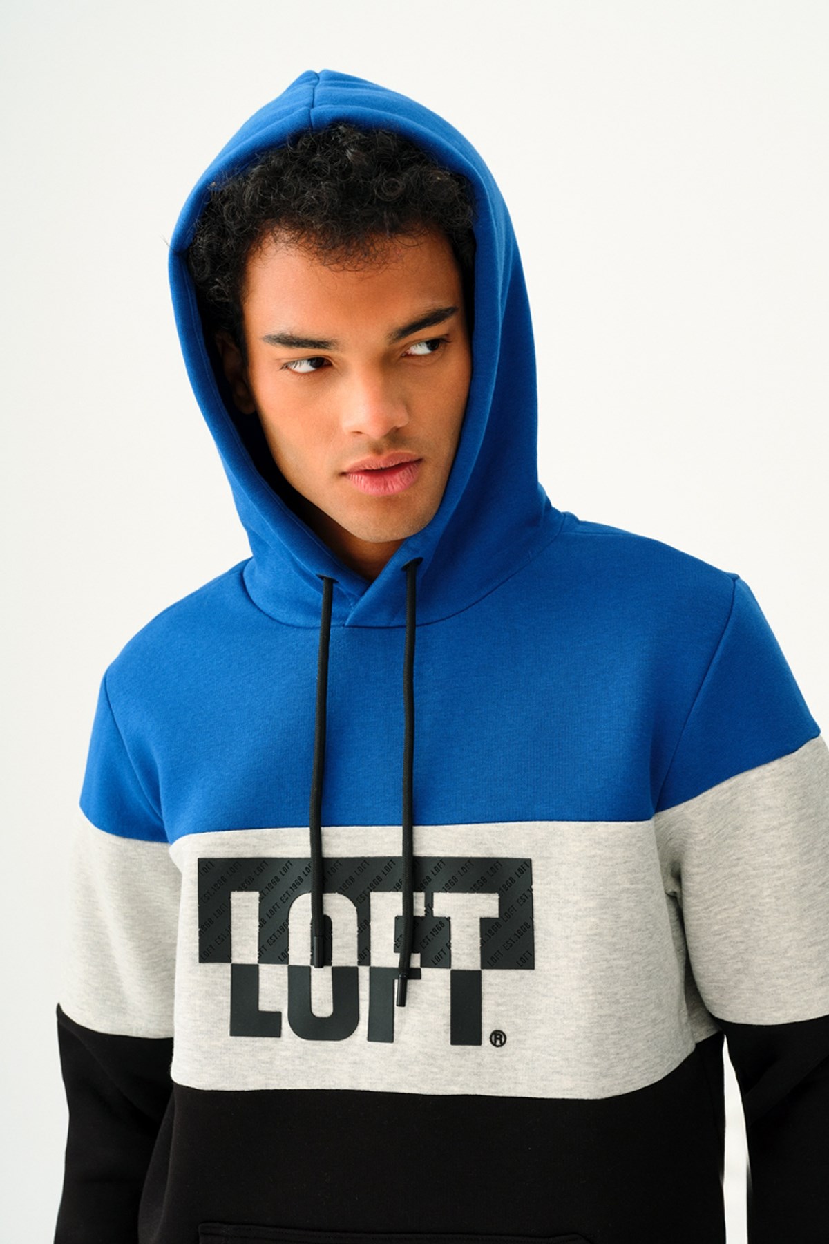 Loft Erkek Sweatshirt LF2037267 Mavi