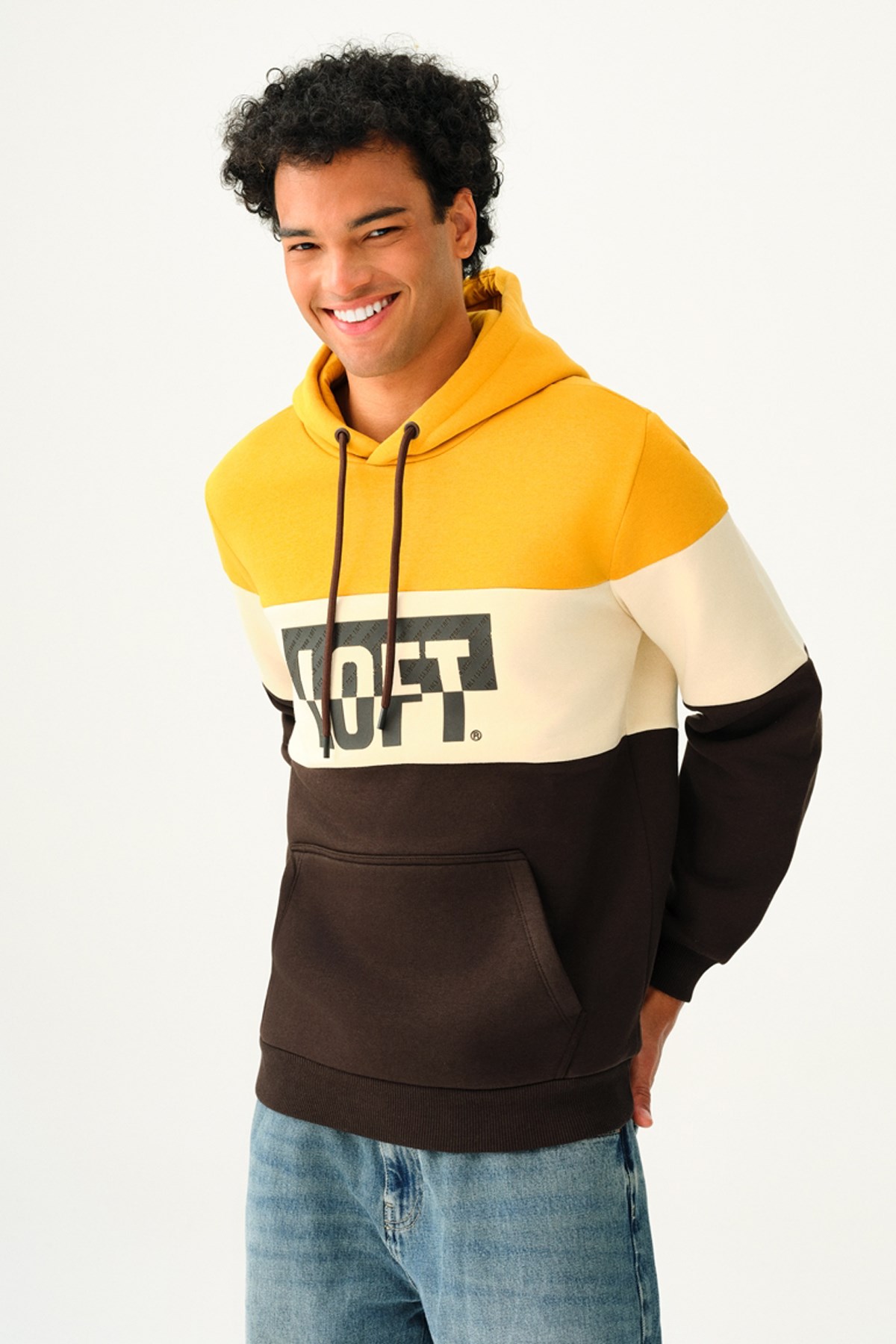Loft Erkek Sweatshirt LF2037267 Sarı