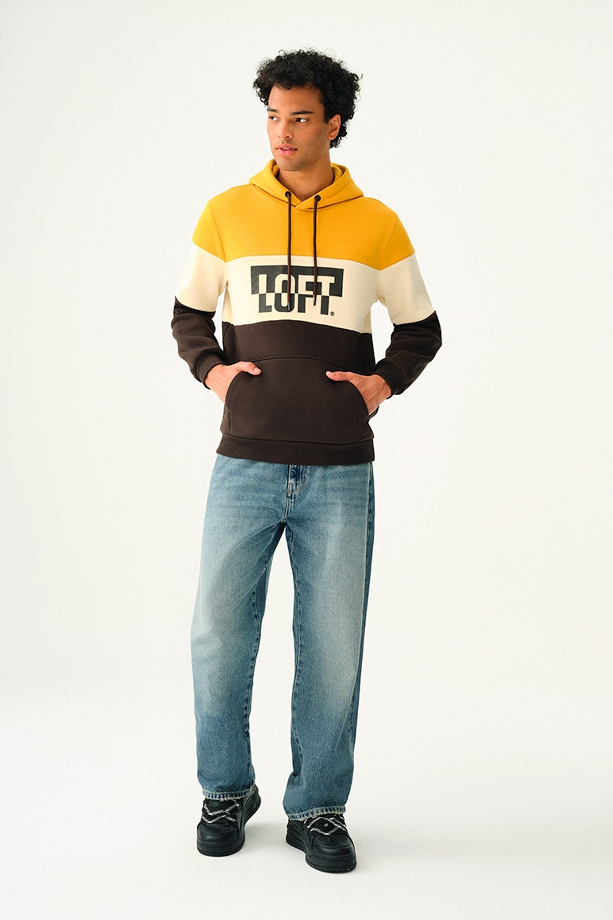 Loft Erkek Sweatshirt LF2037267 Sarı
