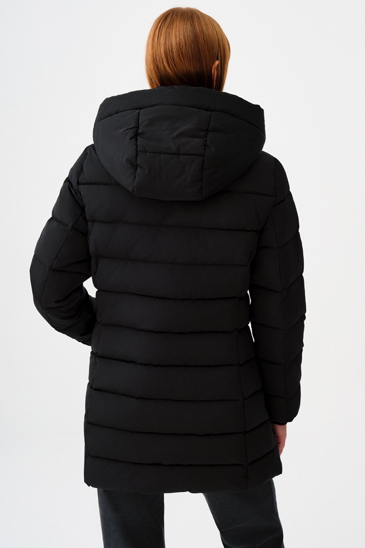 Loft Kadın Kaban LF2037282 Siyah