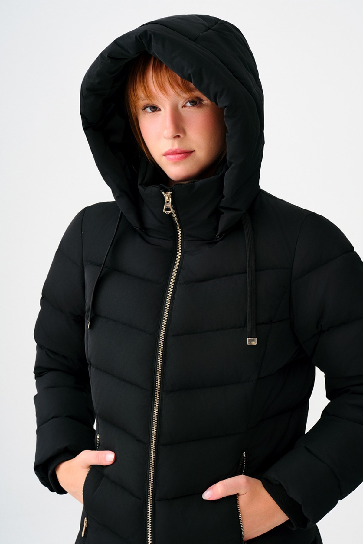 Loft Kadın Kaban LF2037282 Siyah