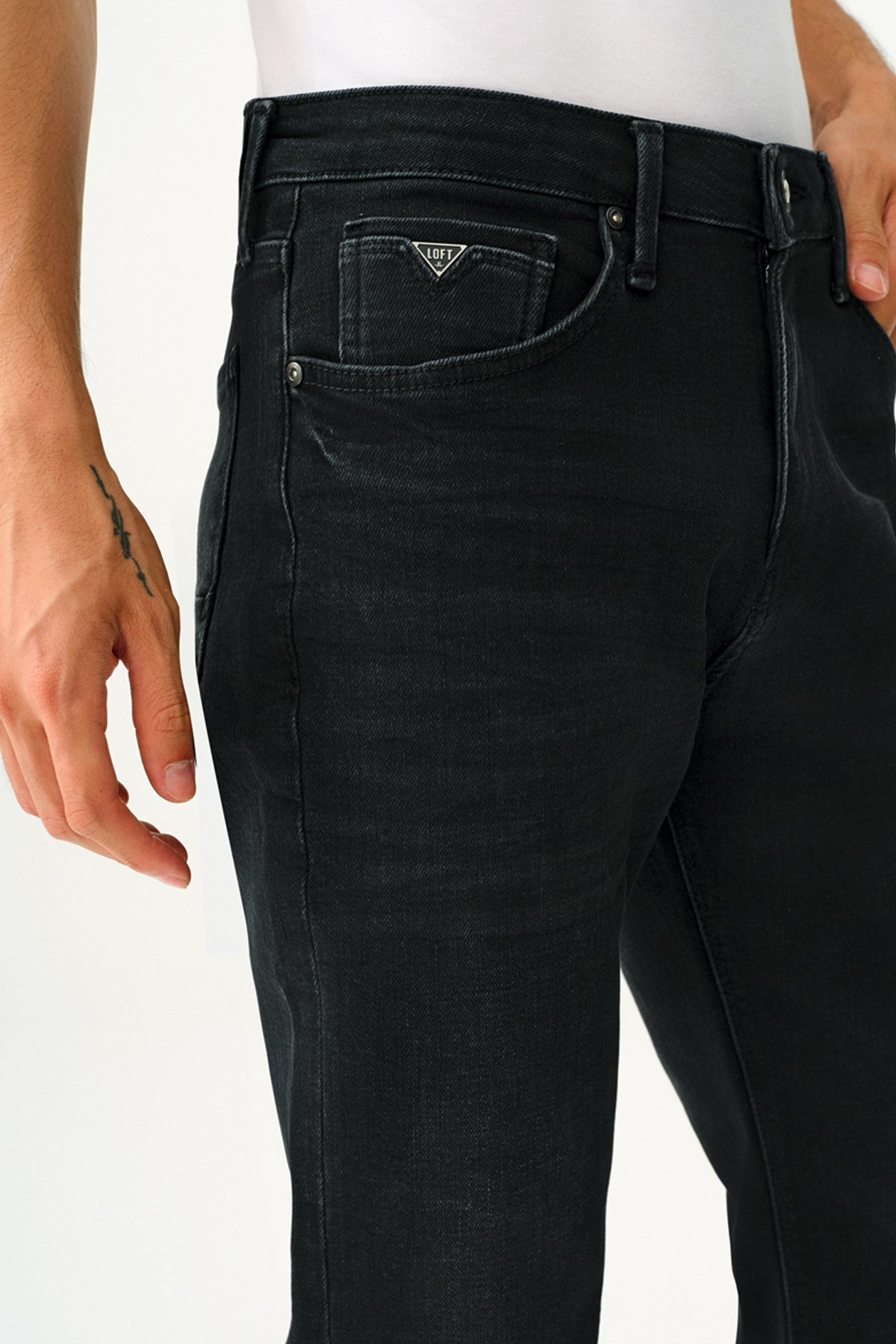 Loft Vivaldi Wash Erkek Jean Pantolon LF2037329 Antrasit
