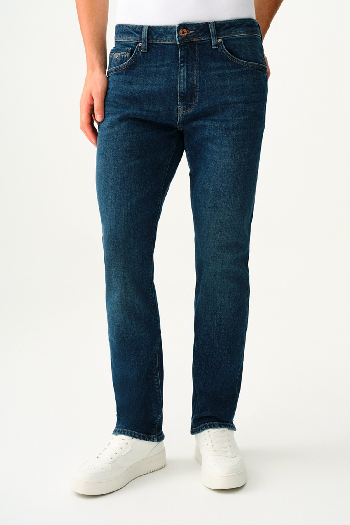 Loft Lukas Dark Erkek Jean Pantolon LF2037331 Lacivert