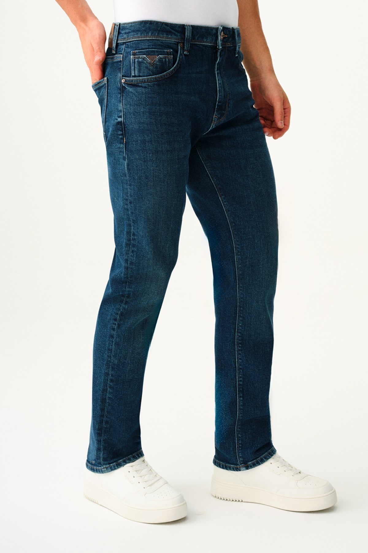 Loft Lukas Dark Erkek Jean Pantolon LF2037331 Lacivert