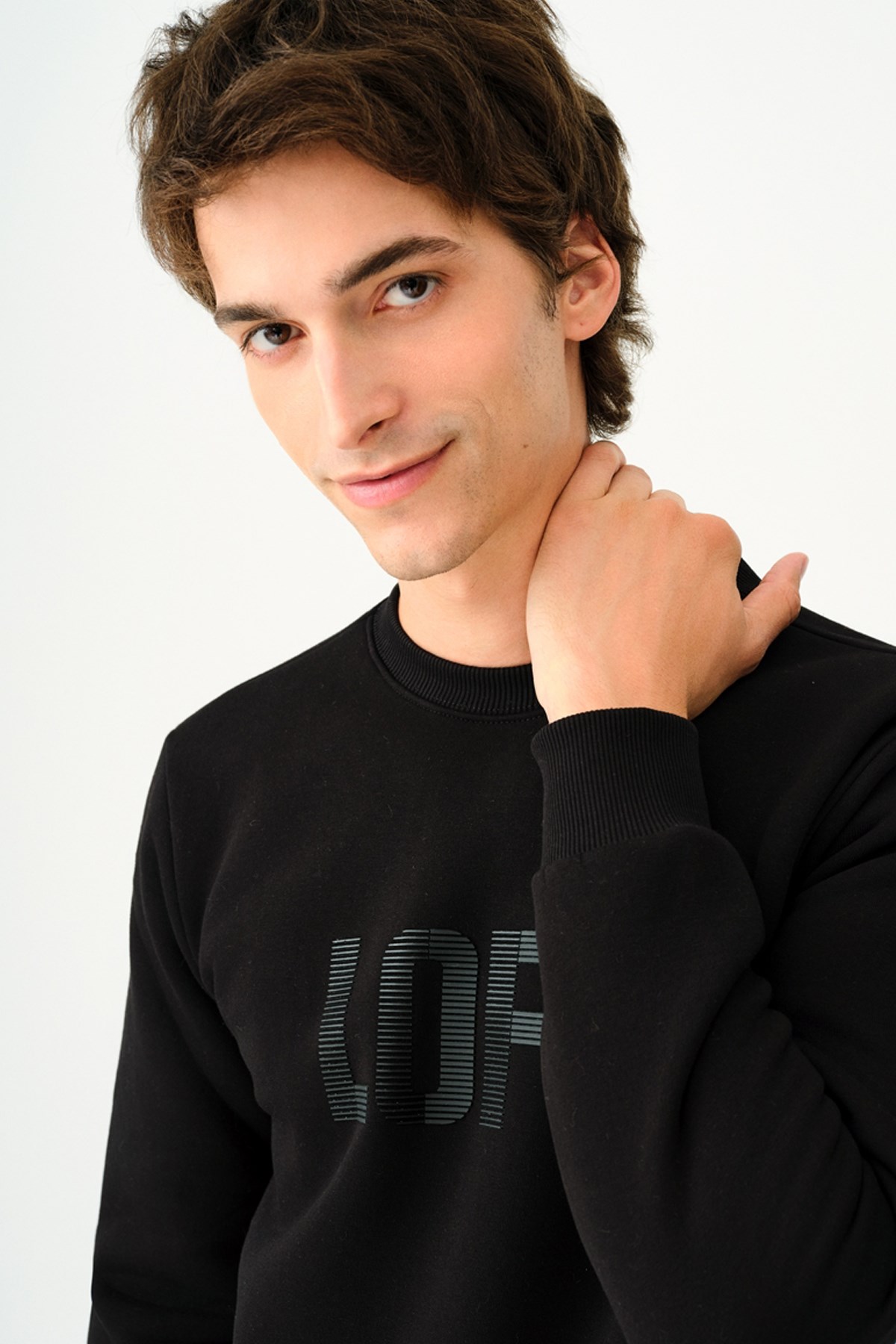 Loft Erkek Sweatshirt LF2037363 Siyah