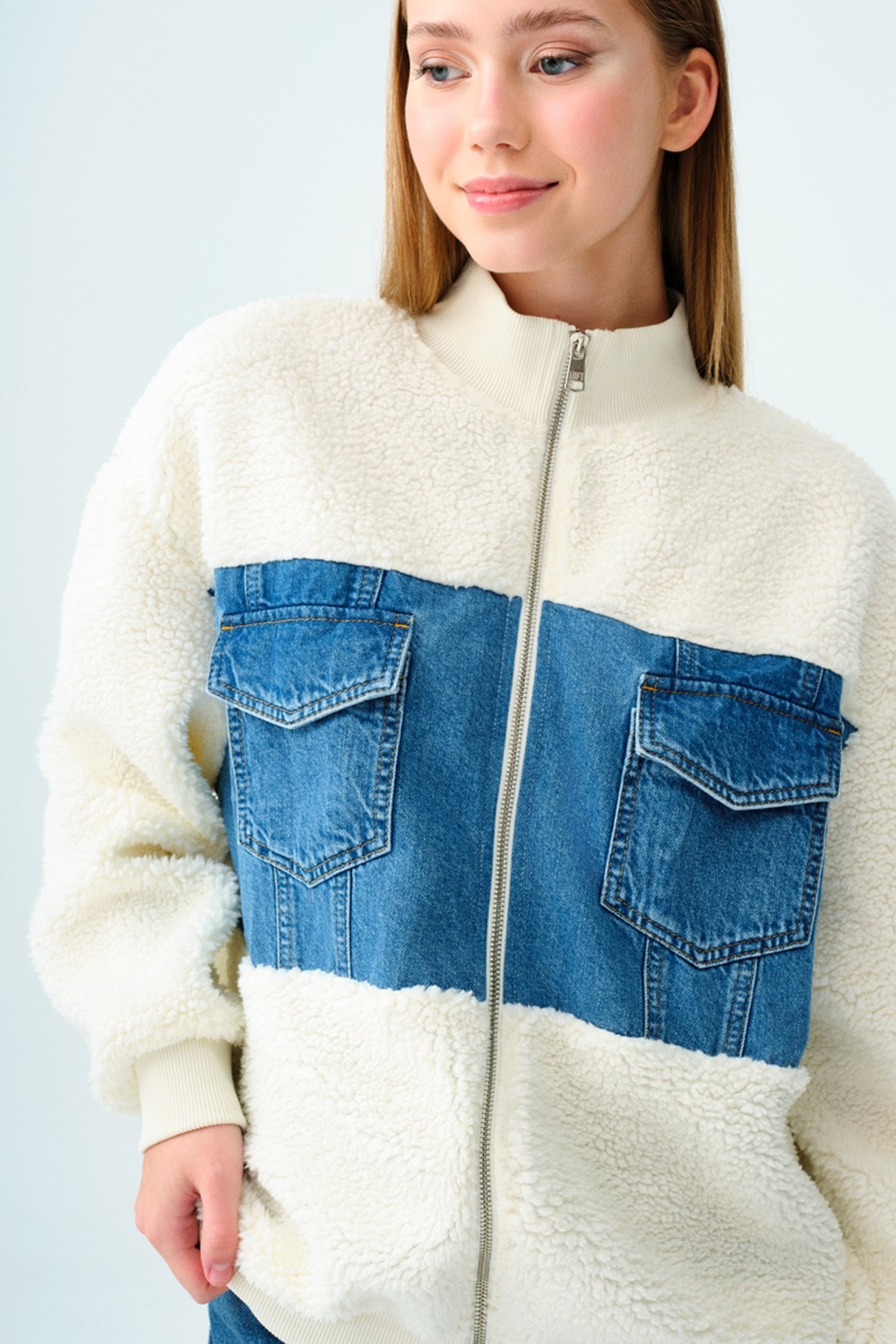 Loft Kadın Sweatshirt LF2037393 Beyaz