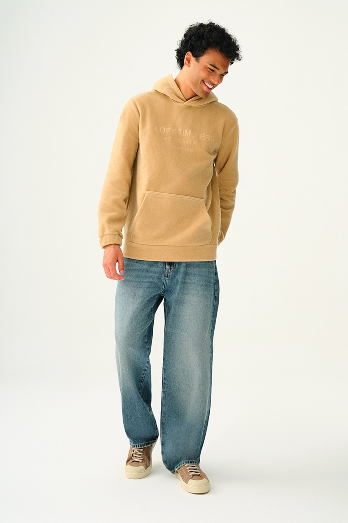 Loft Erkek Sweatshirt LF2037418 Bej