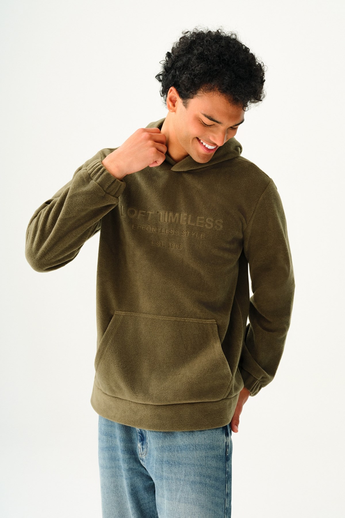 Loft Erkek Sweatshirt LF2037418 Haki