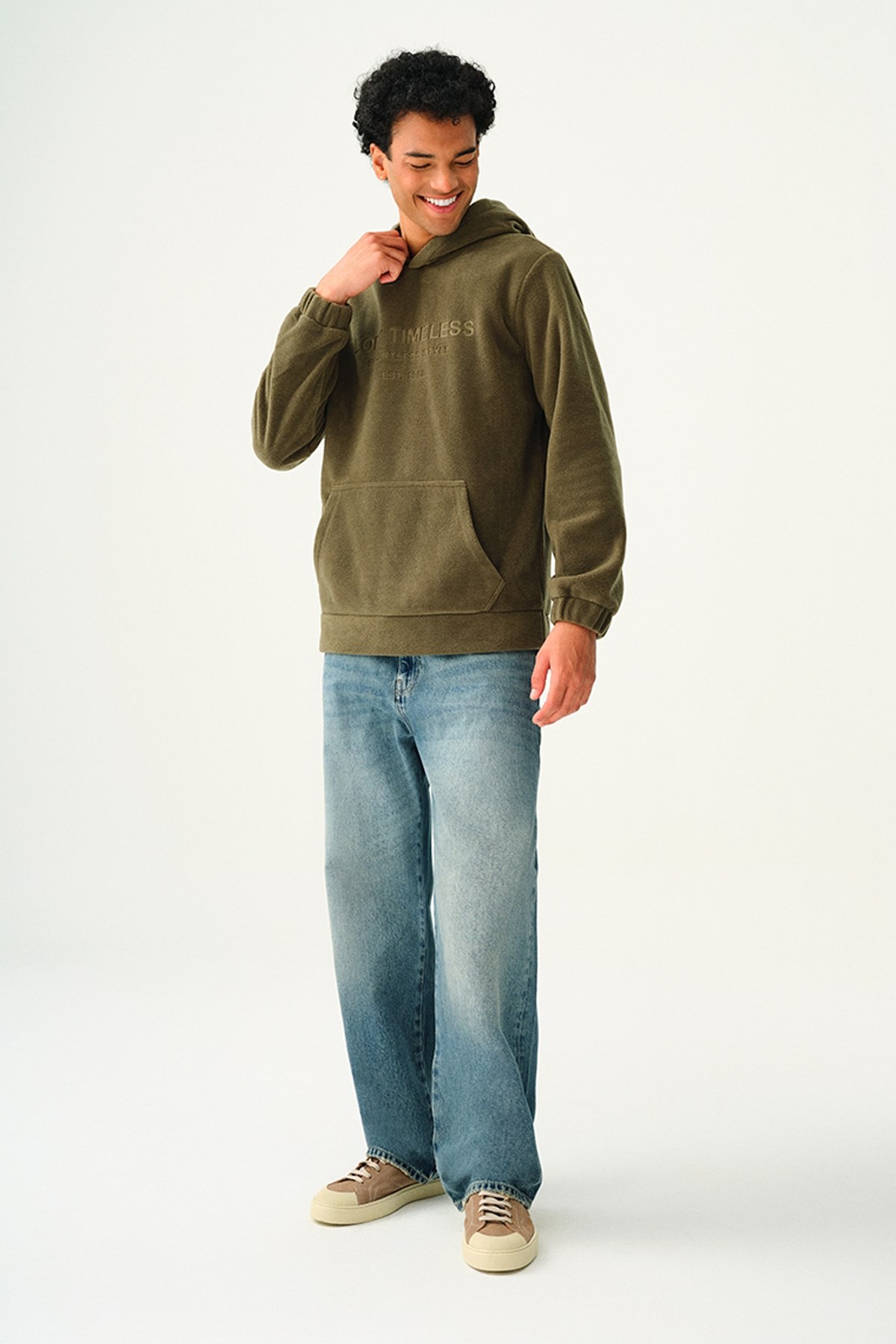 Loft Erkek Sweatshirt LF2037418 Haki