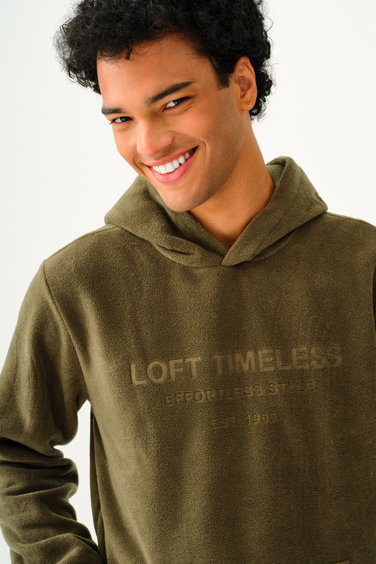 Loft Erkek Sweatshirt LF2037418 Haki