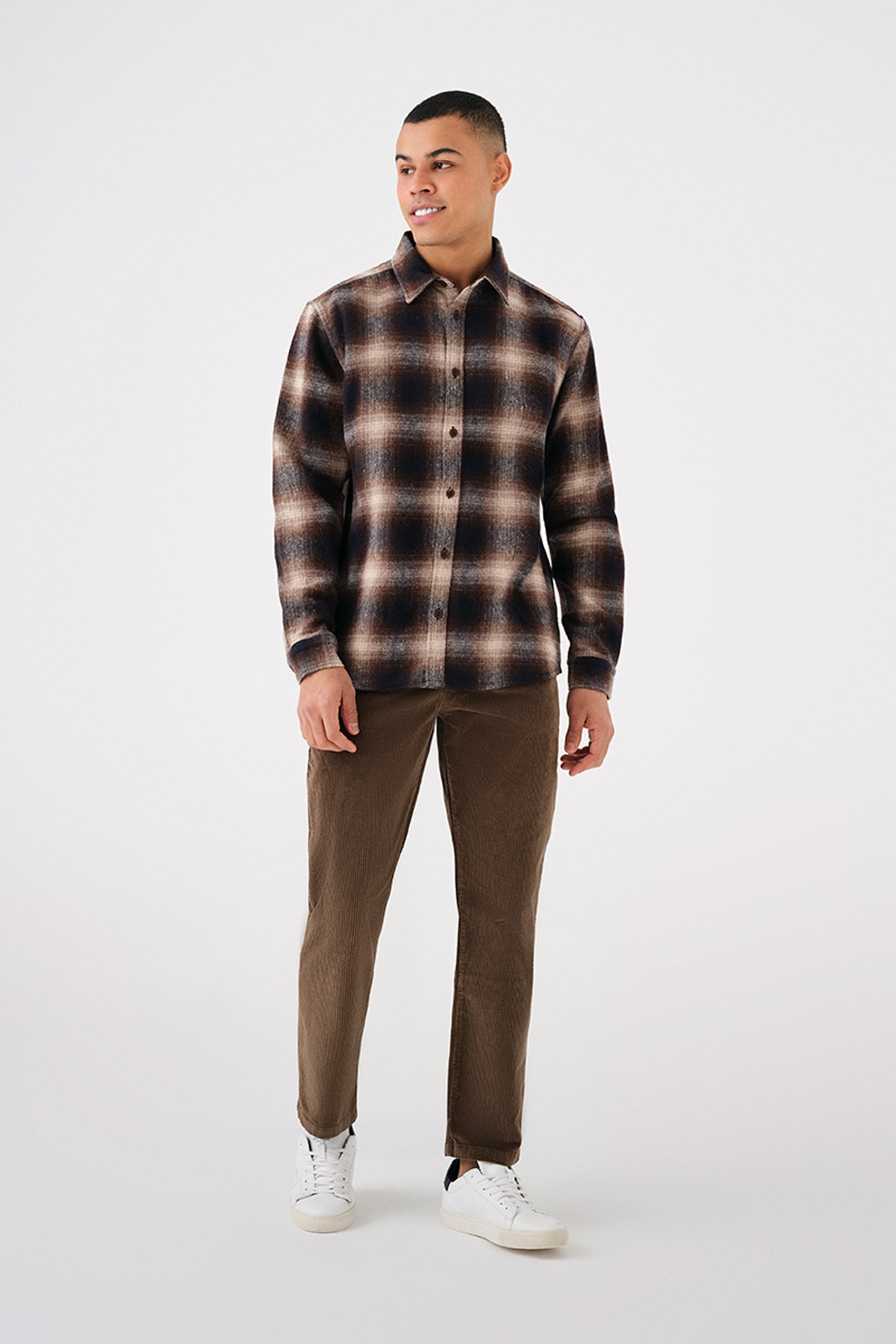 Loft Erkek Gömlek LF2037421 Kahverengi
