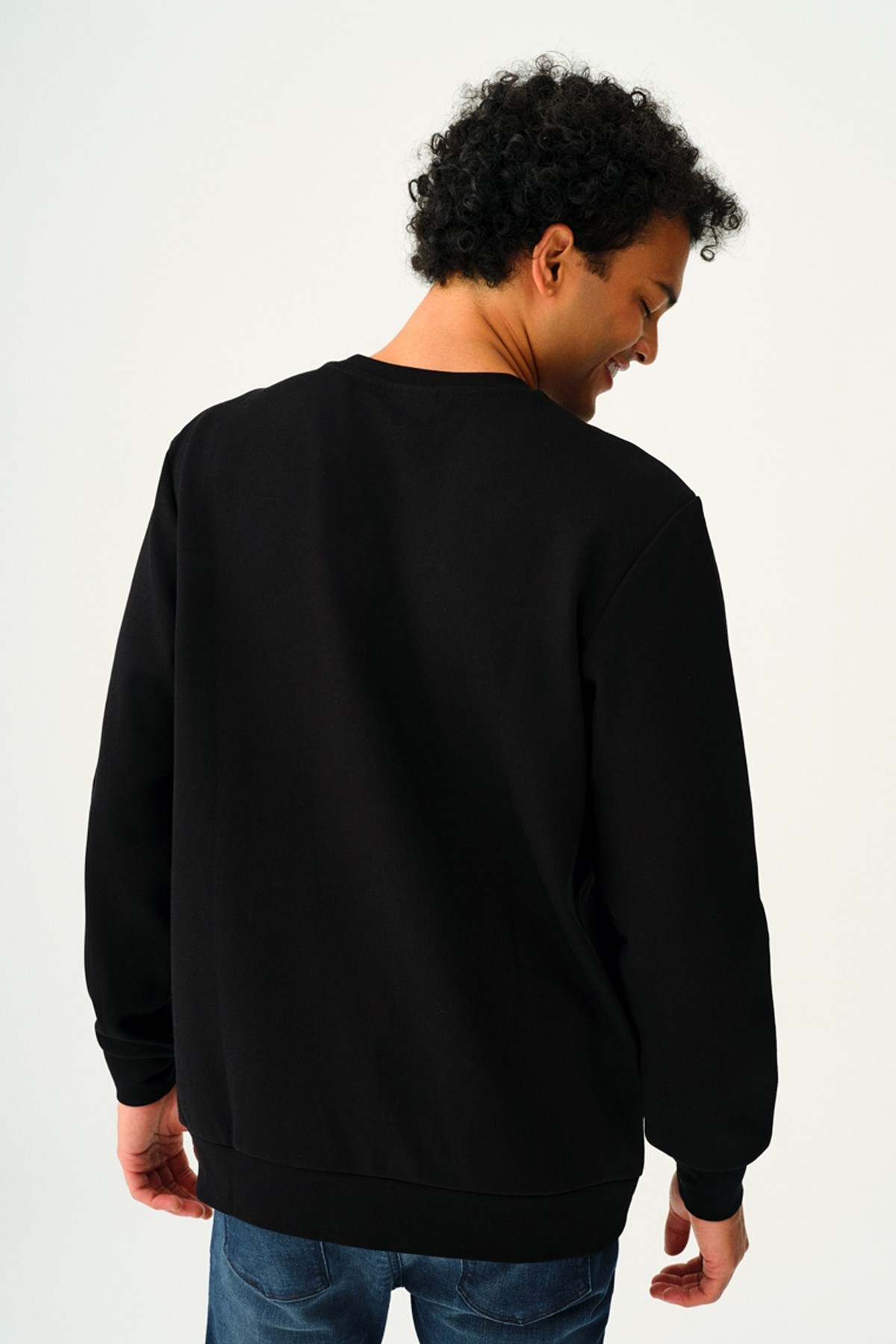 Loft Erkek Sweatshirt LF2037422 Siyah