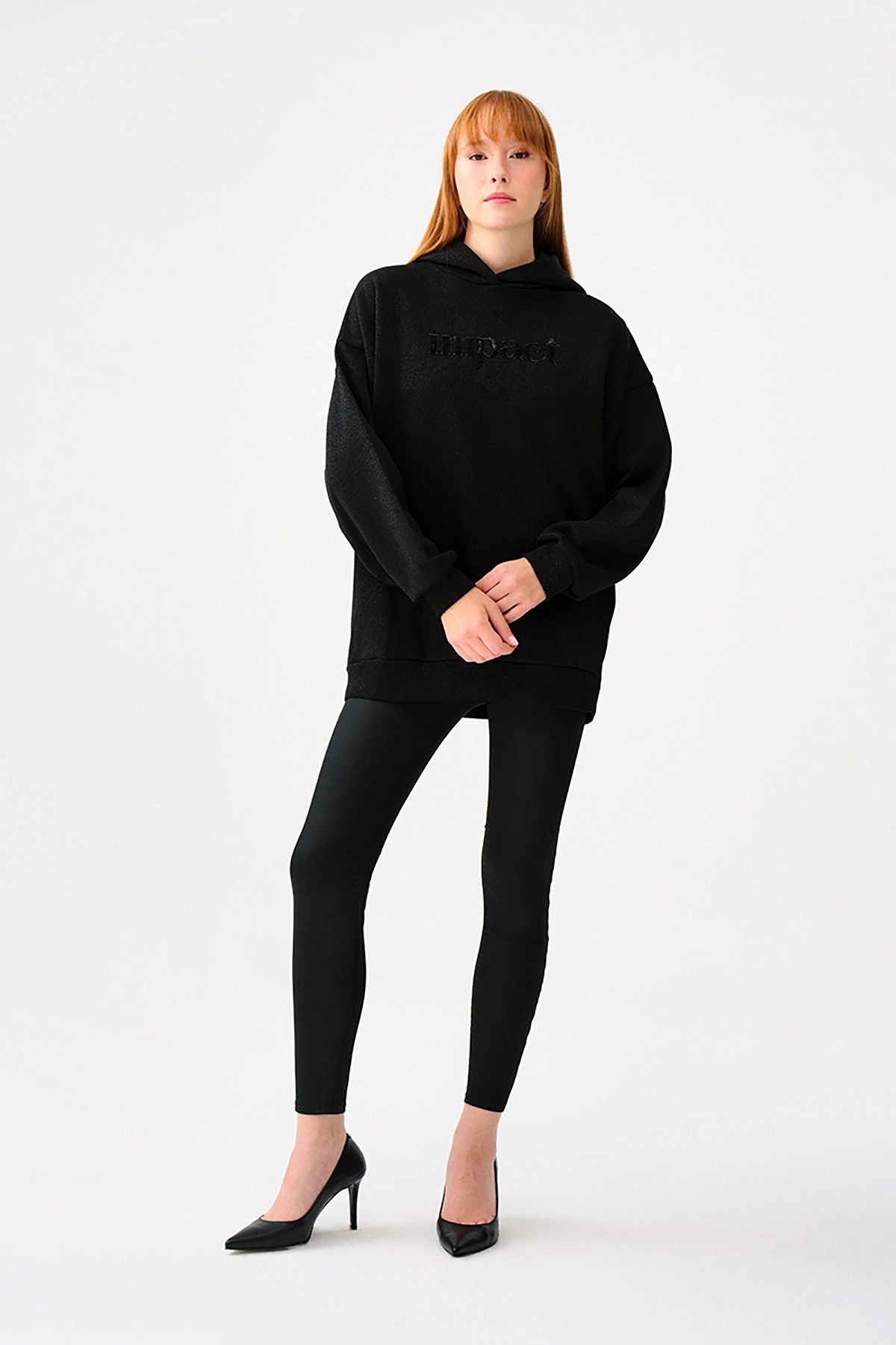 Loft Natalie Nil Siyah Kadın Pantolon LF2037503 Siyah