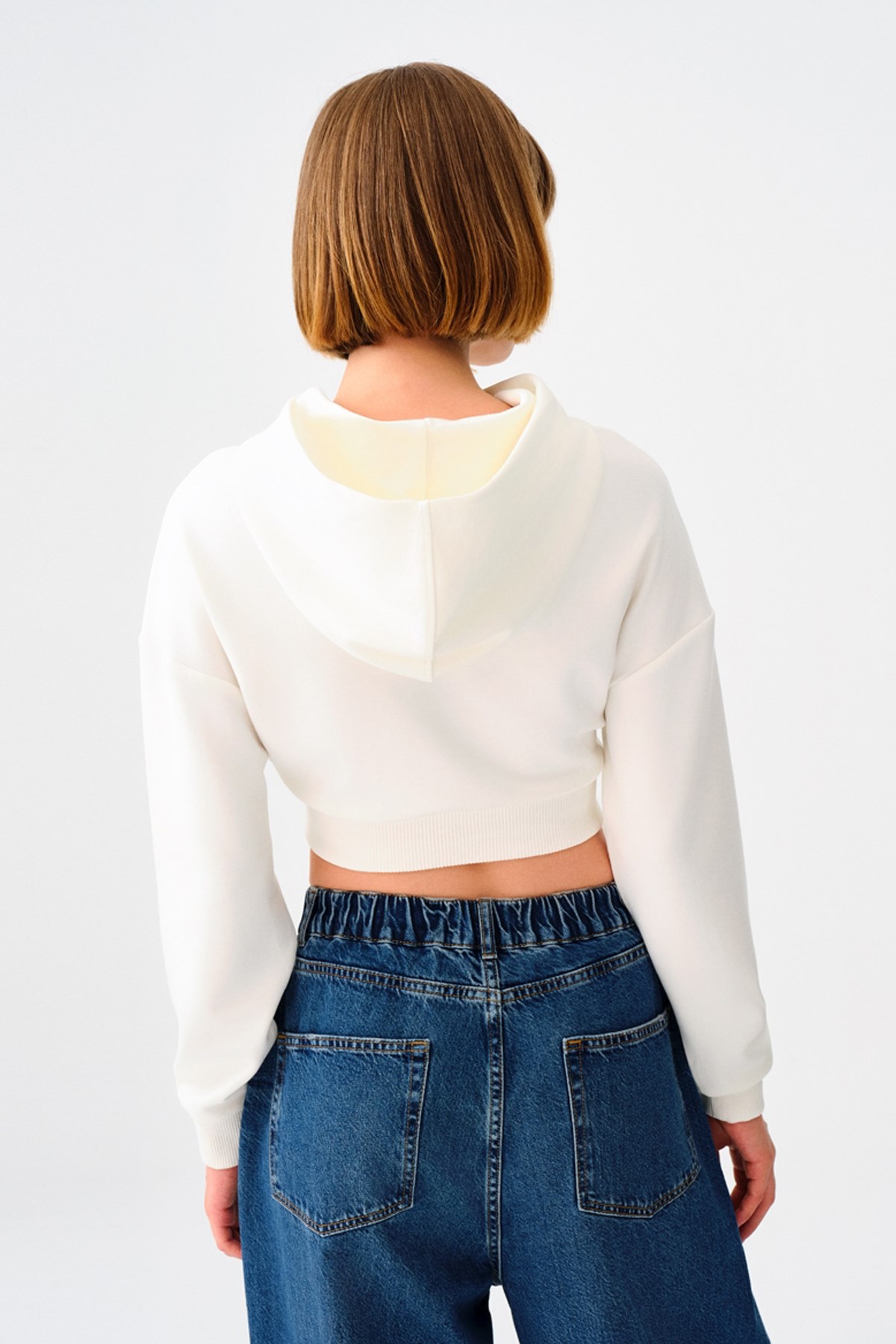 Loft Kadın Sweatshirt LF2037530 Ekru