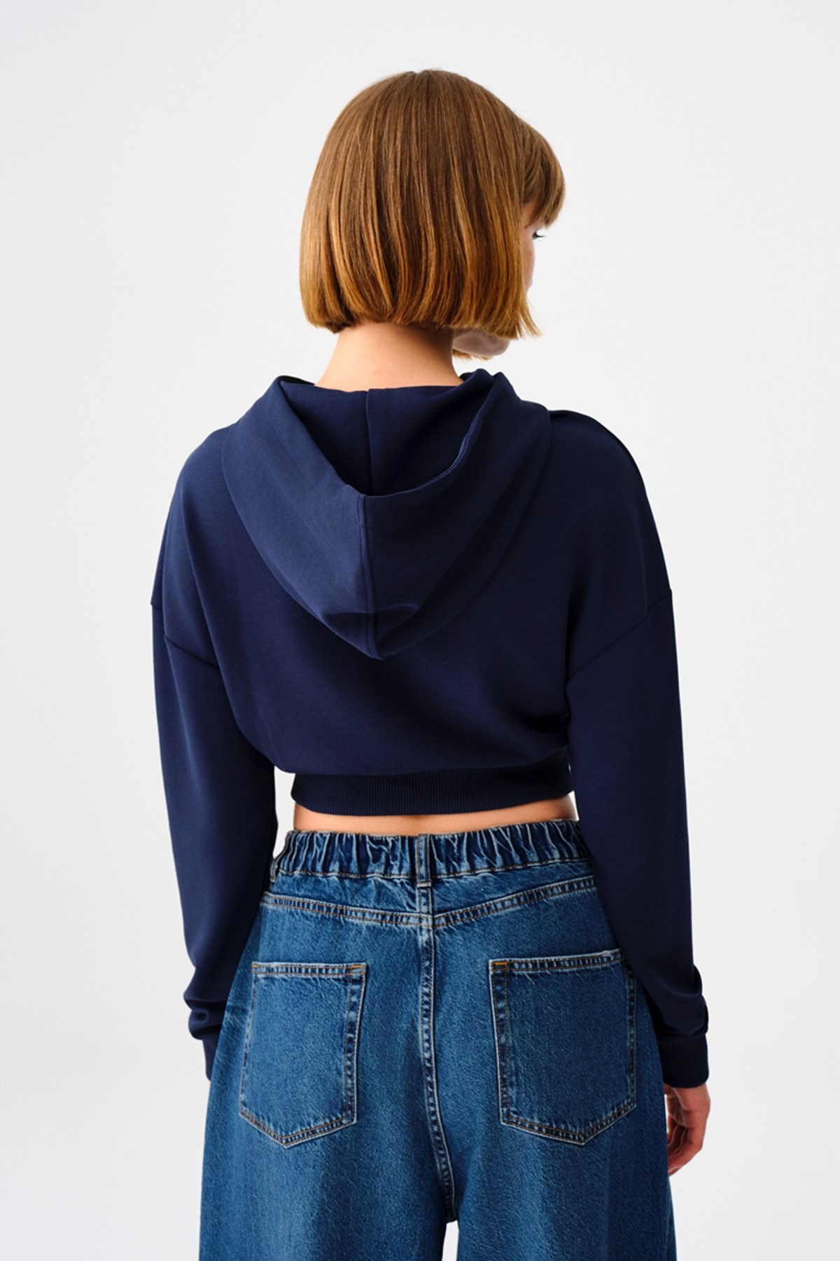 Loft Kadın Sweatshirt LF2037530 Lacivert
