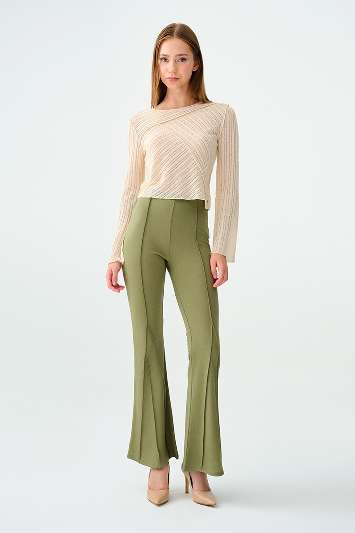 Loft Kadın Sweat LF2037587 Bej