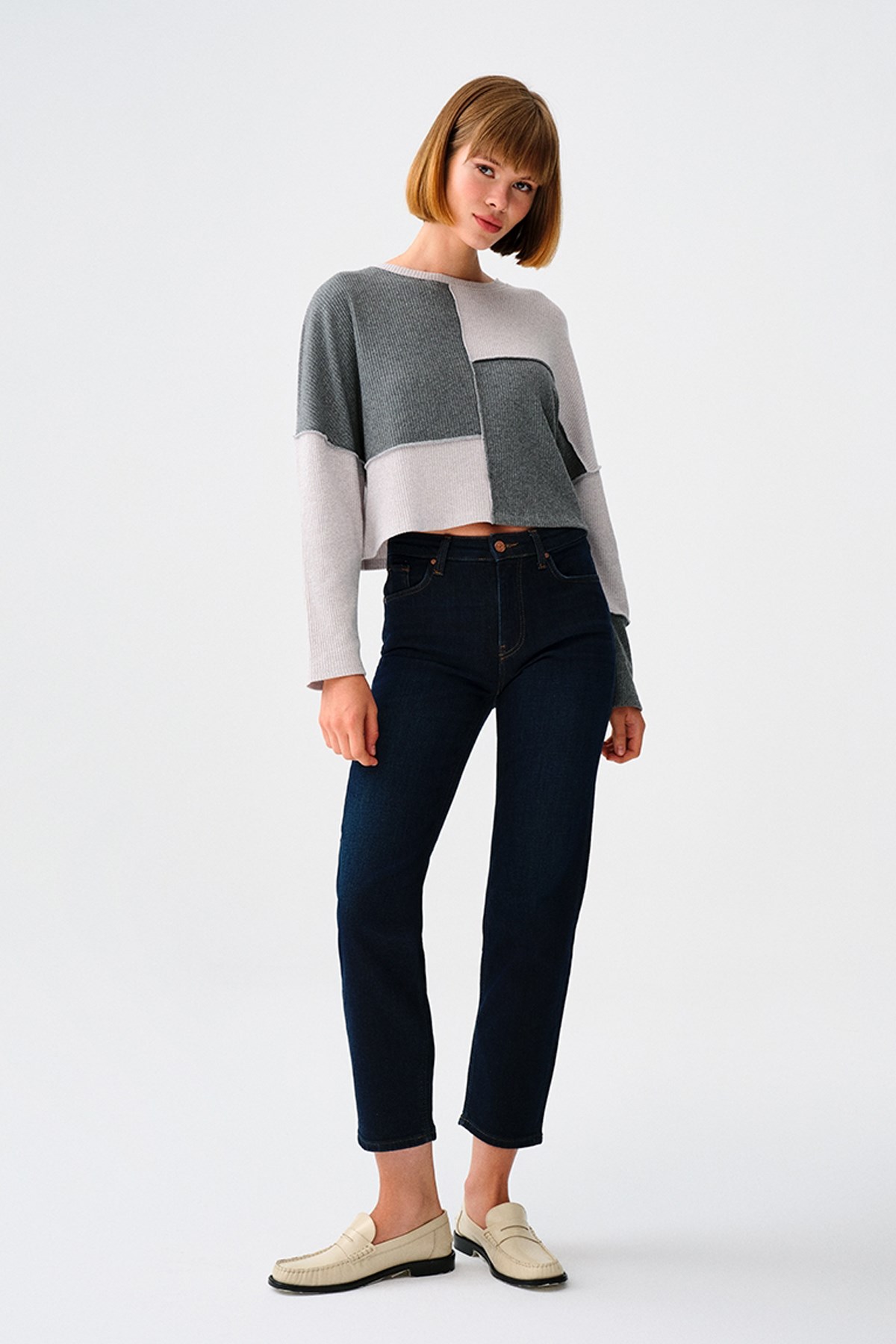 Loft Kadın Sweatshirt LF2037630 Yeşil