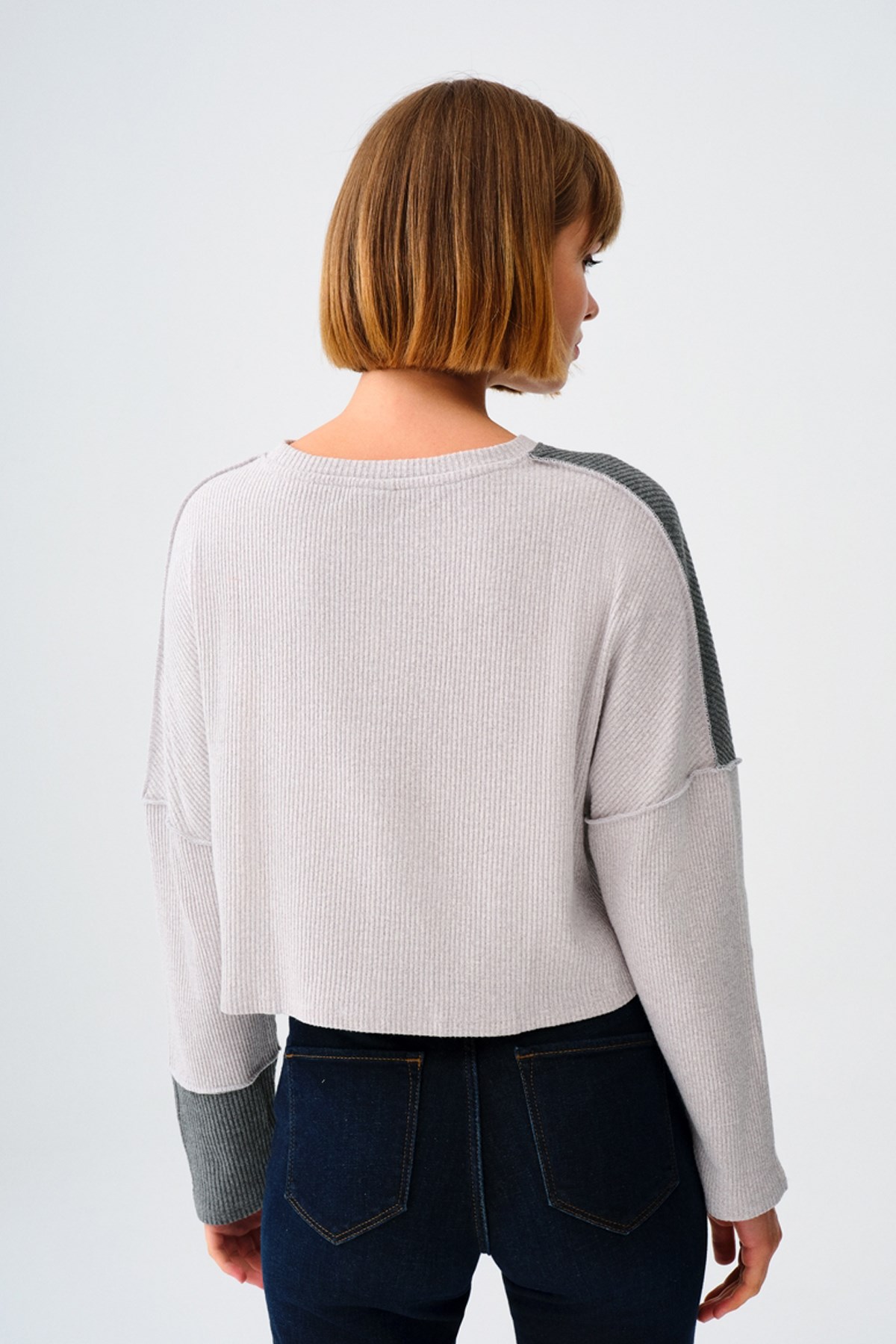 Loft Kadın Sweatshirt LF2037630 Yeşil