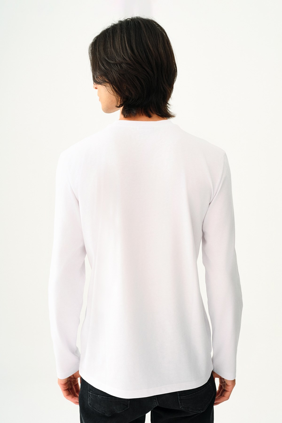 Loft Erkek Sweatshirt LF2037825 Beyaz