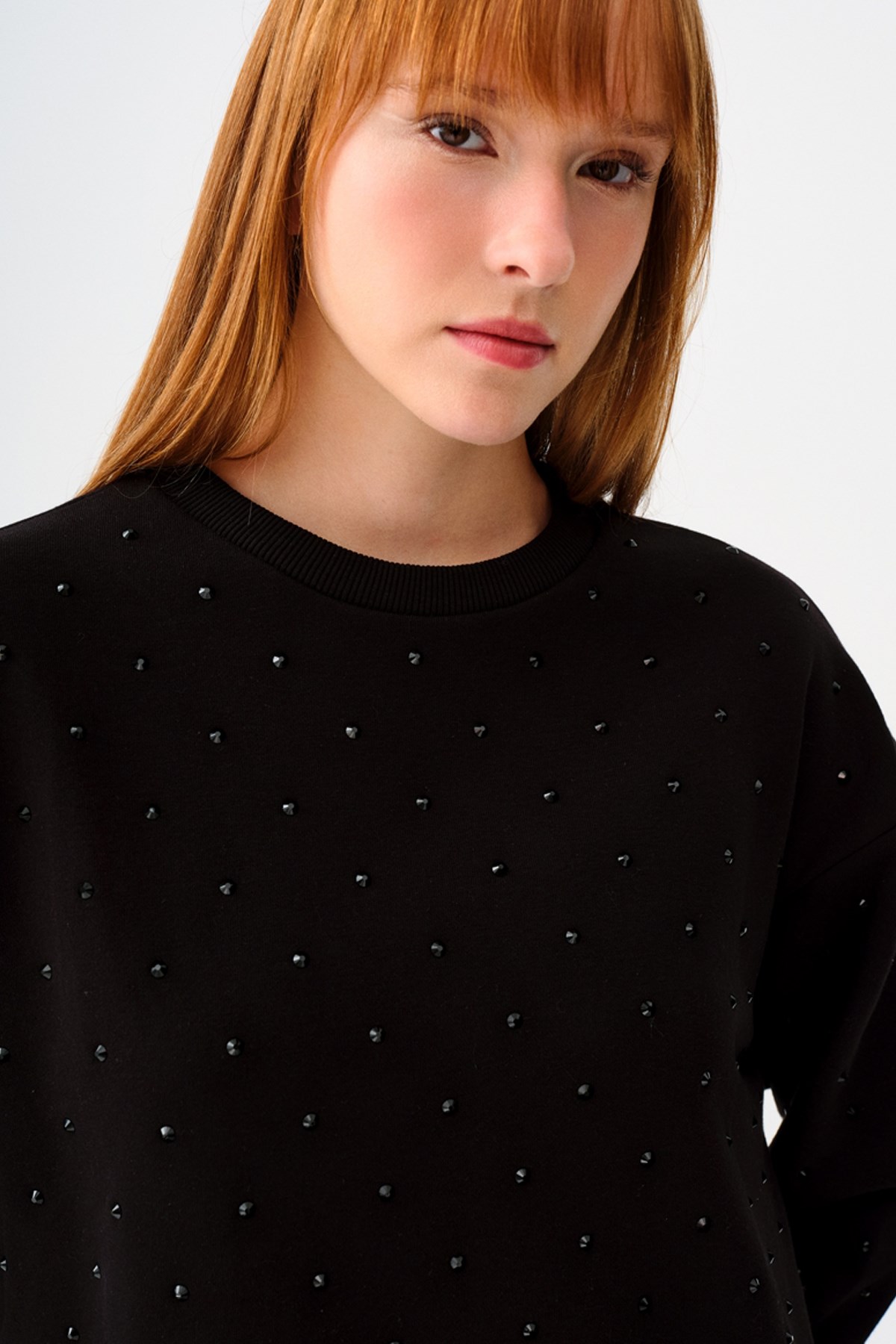Loft Kadın Sweatshirt LF2037868 Siyah