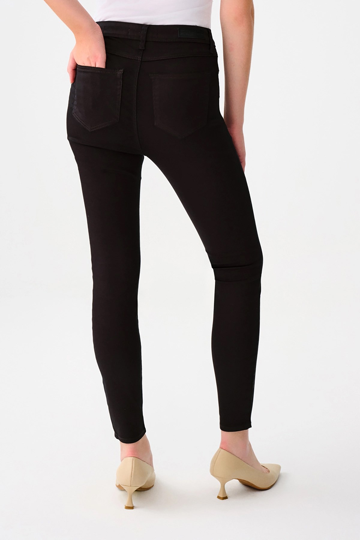 Loft Natalie Nil Bordo Kadın Pantolon LF2037903 Bordo