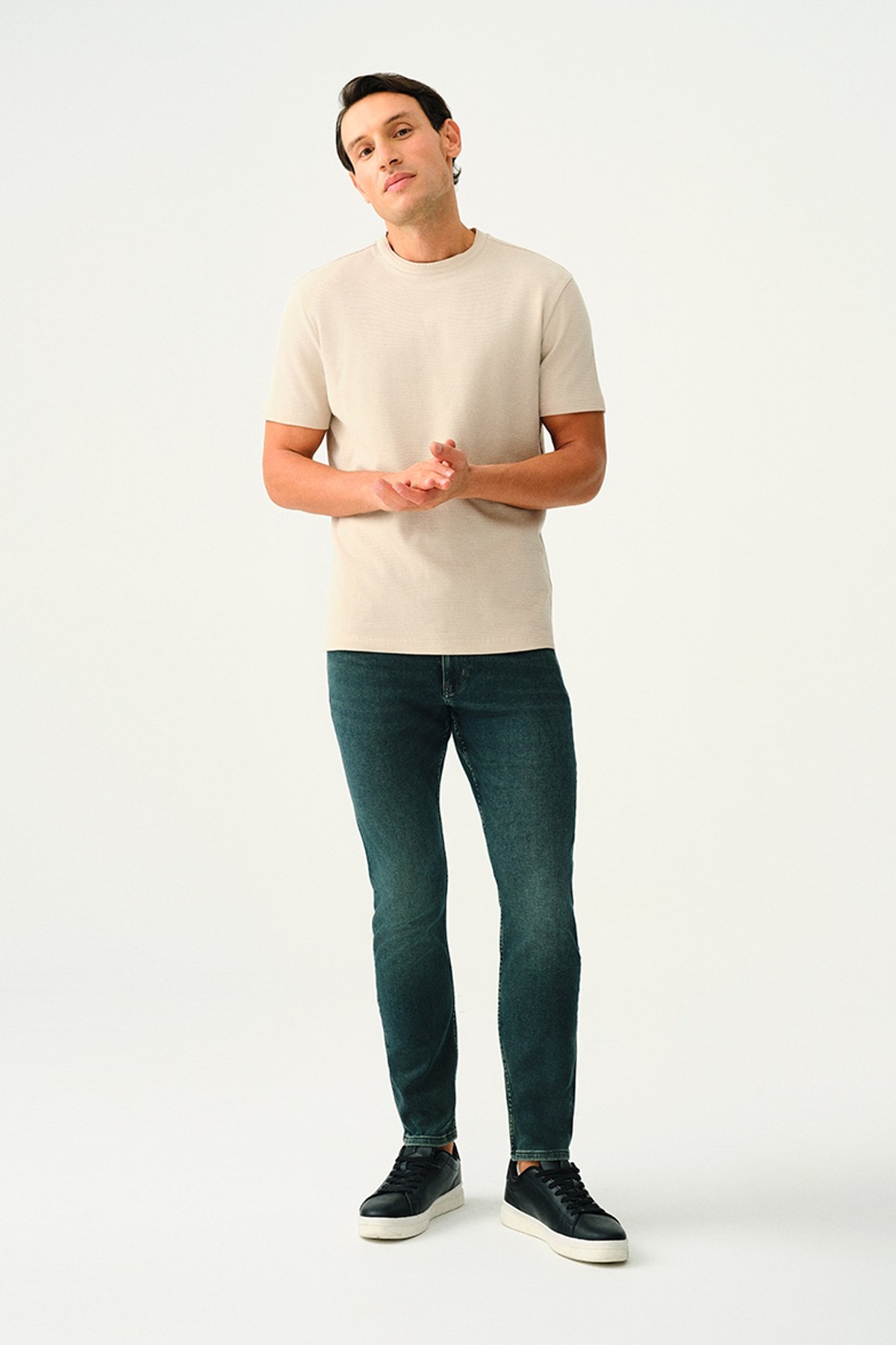 Loft Prive Od Green Erkek Pantolon LF2037908 Mavi