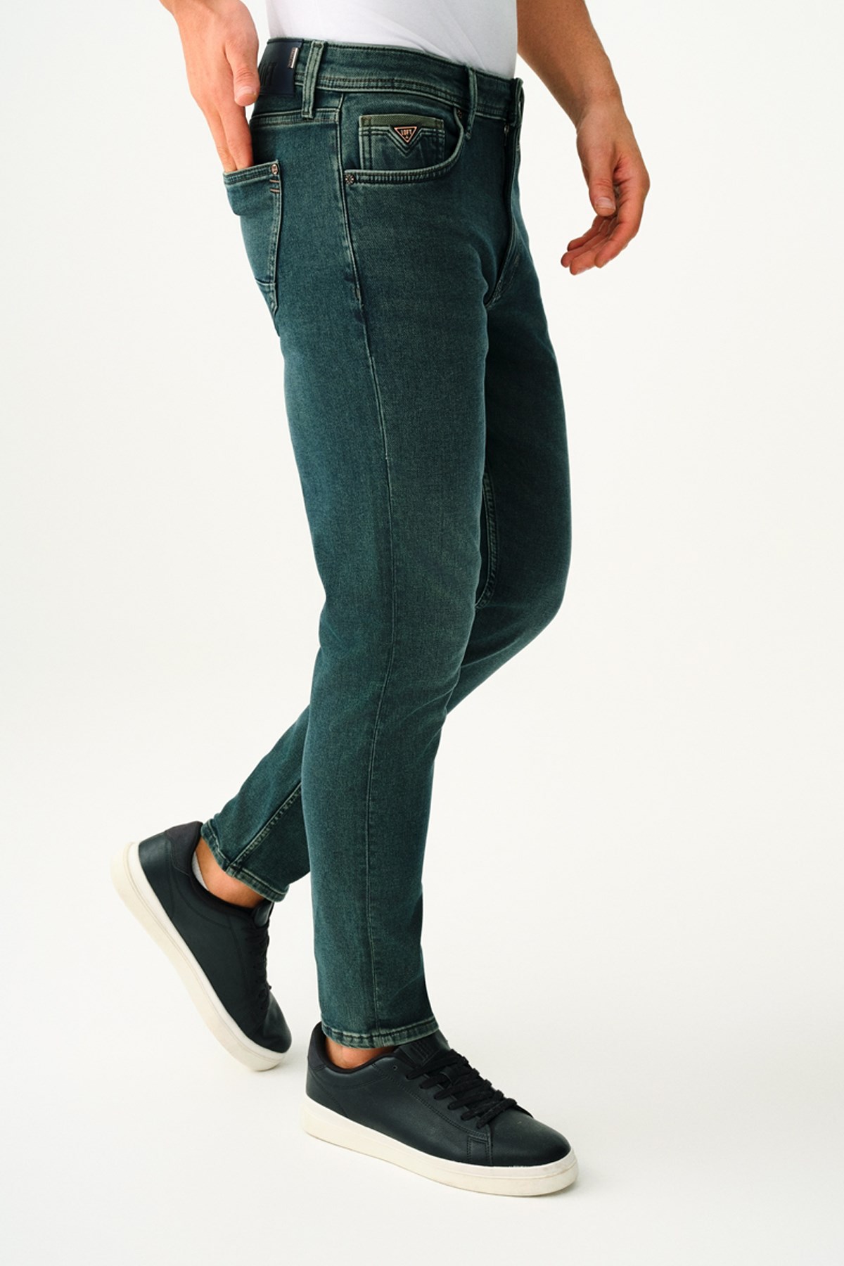 Loft Prive Od Green Erkek Pantolon LF2037908 Mavi