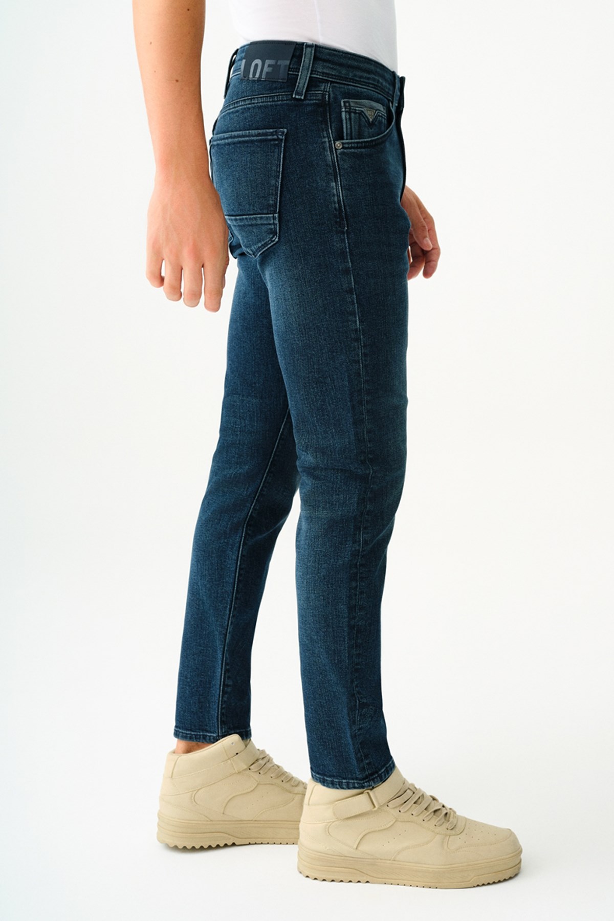 Loft Trust Wash Erkek Pantolon LF2037992 Mavi