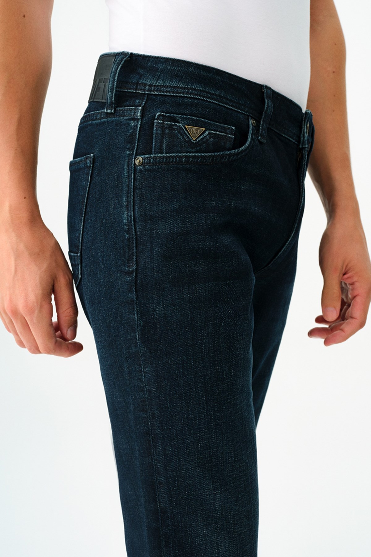 Loft Wear Wash Erkek Pantolonu LF2038034 Mavi