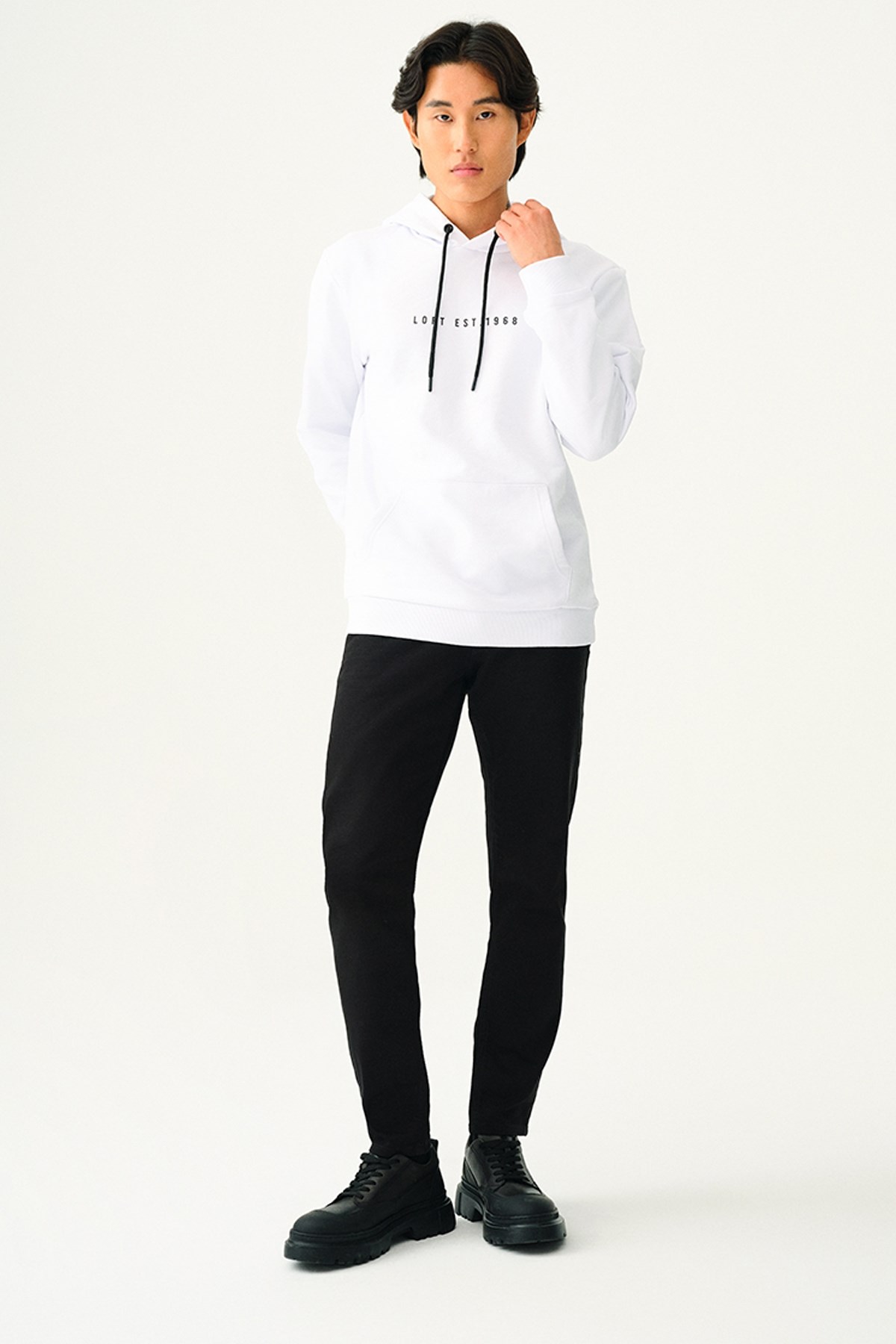 Loft Erkek Sweatshirt LF2038143 Beyaz