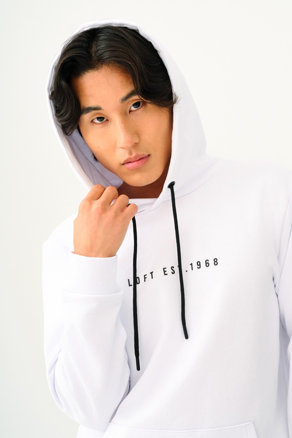 Loft Erkek Sweatshirt LF2038143 Beyaz