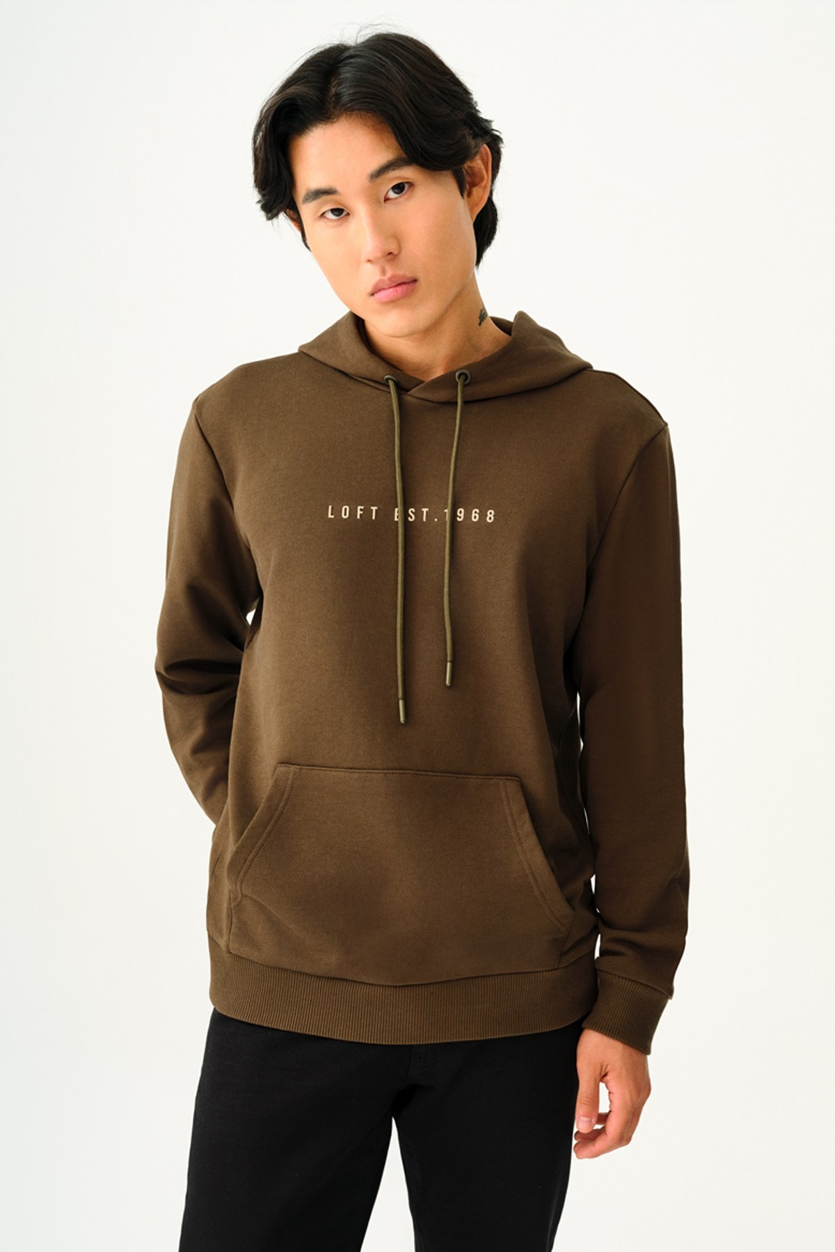 Loft Erkek Sweatshirt LF2038143 Haki