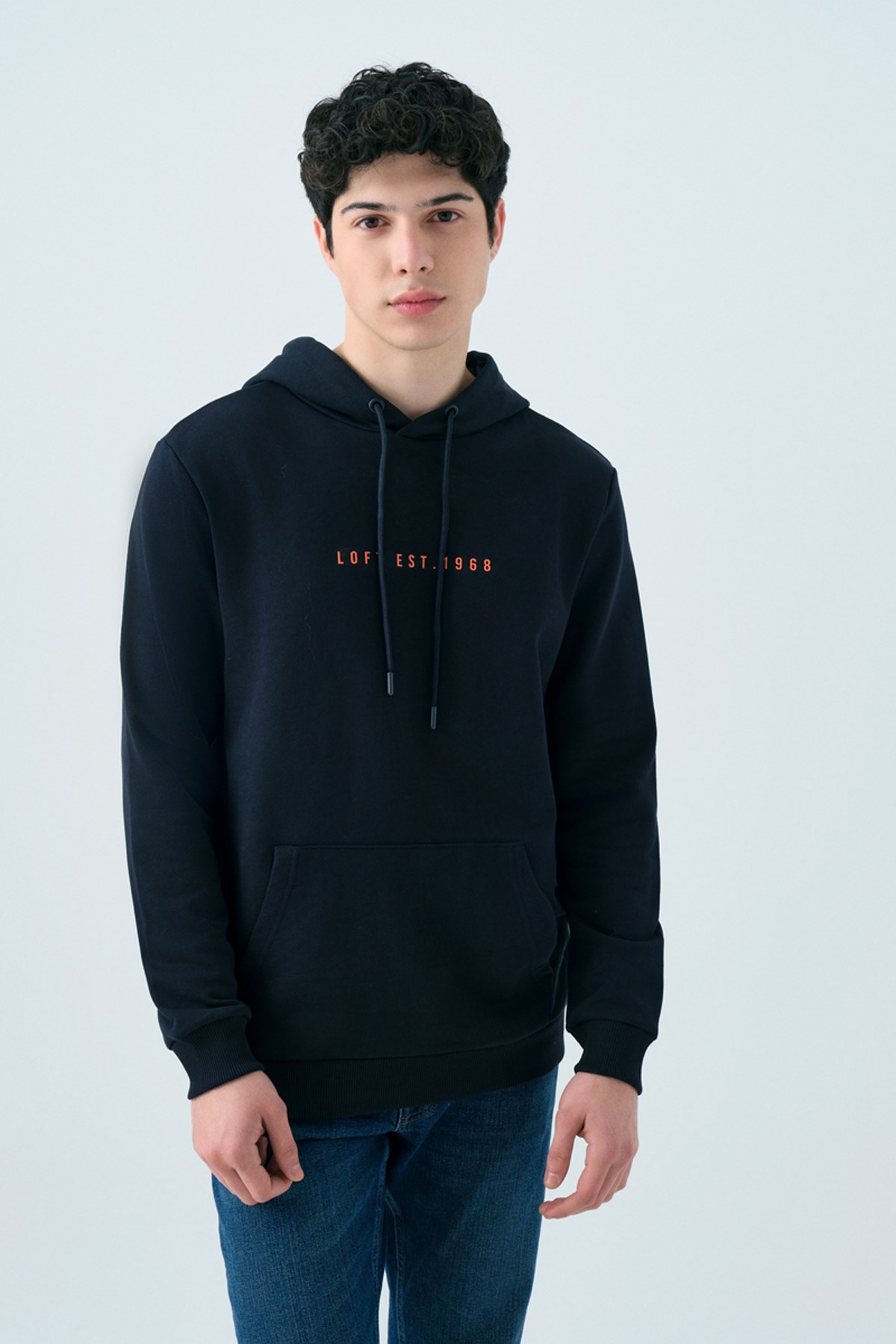Loft Erkek Sweatshirt LF2038143 Lacivert