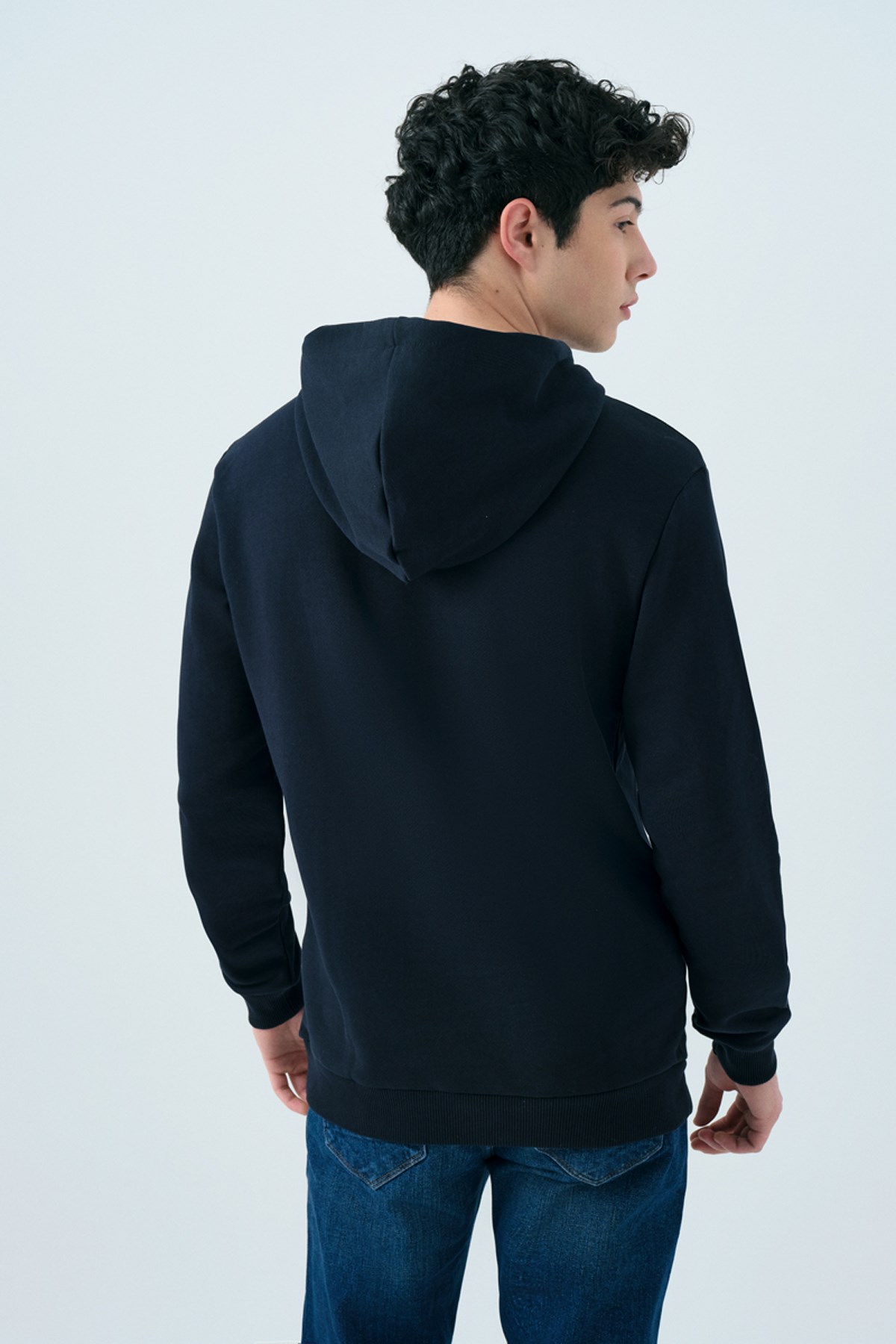 Loft Erkek Sweatshirt LF2038143 Lacivert