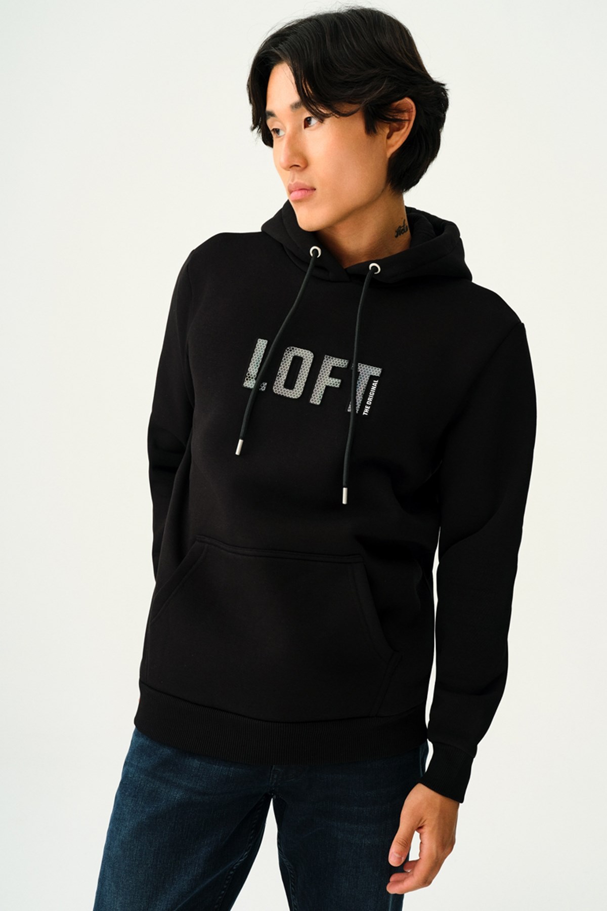Loft Erkek Sweatshirt LF2038146 Siyah