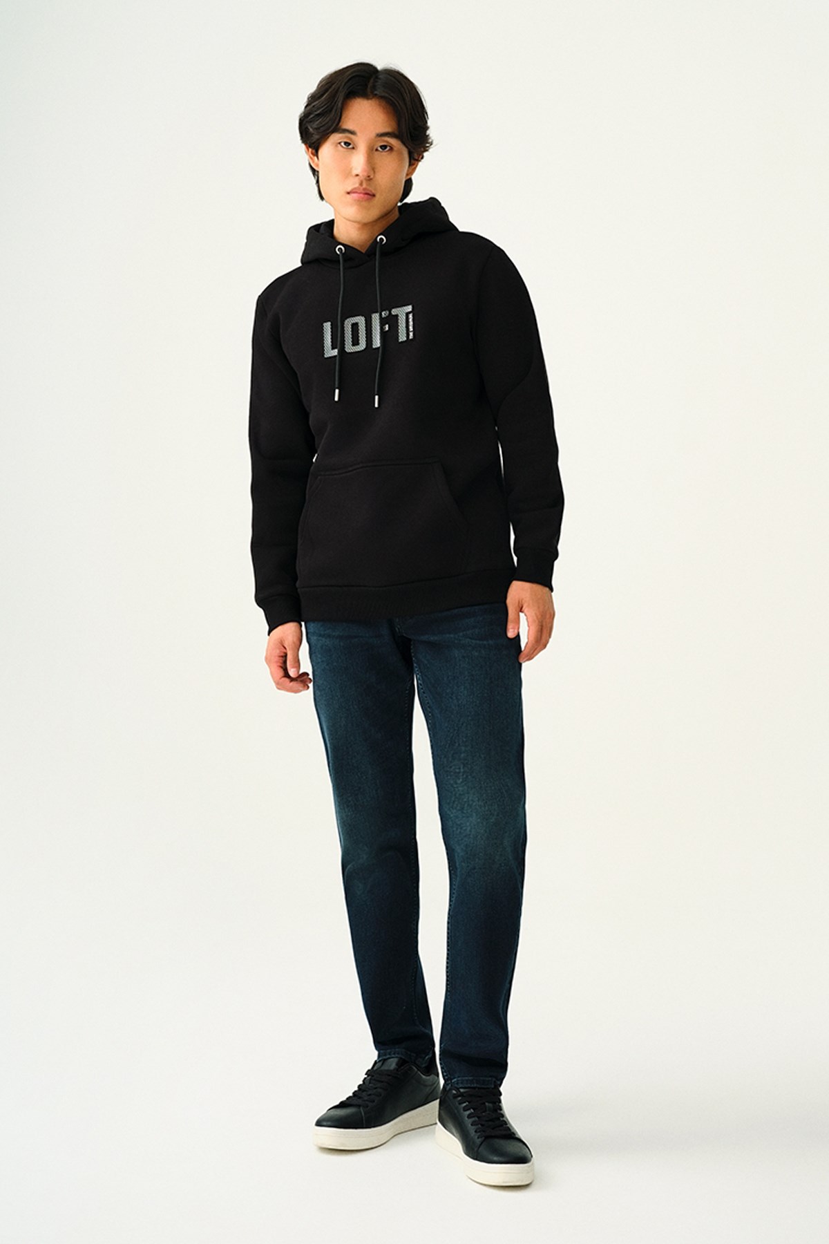 Loft Erkek Sweatshirt LF2038146 Siyah