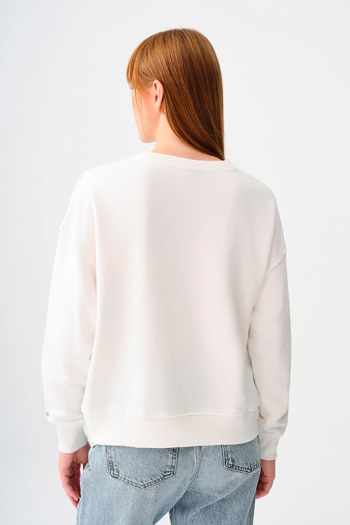 Loft Kadın Sweatshirt LF2038202 Ekru