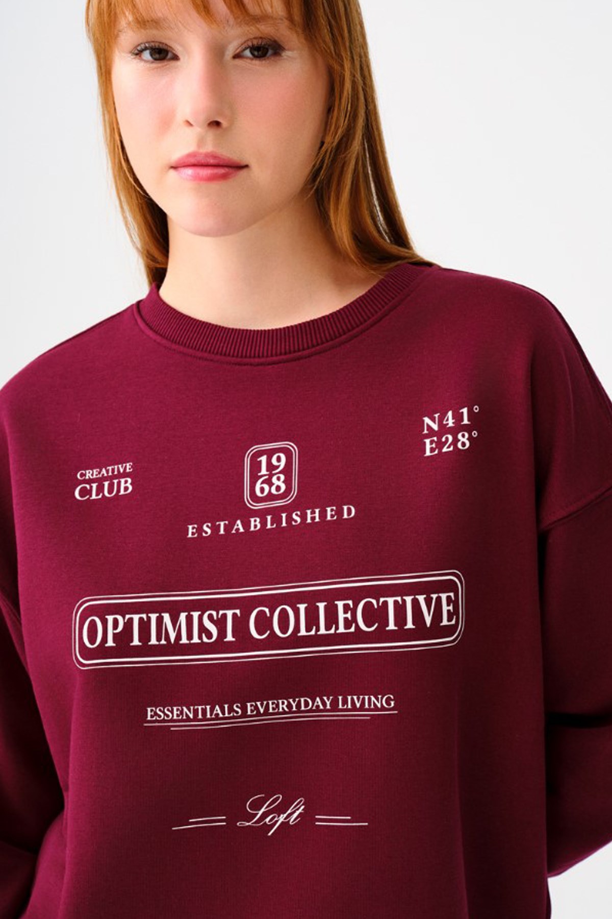 Loft Kadın Sweatshirt LF2038202 Mor