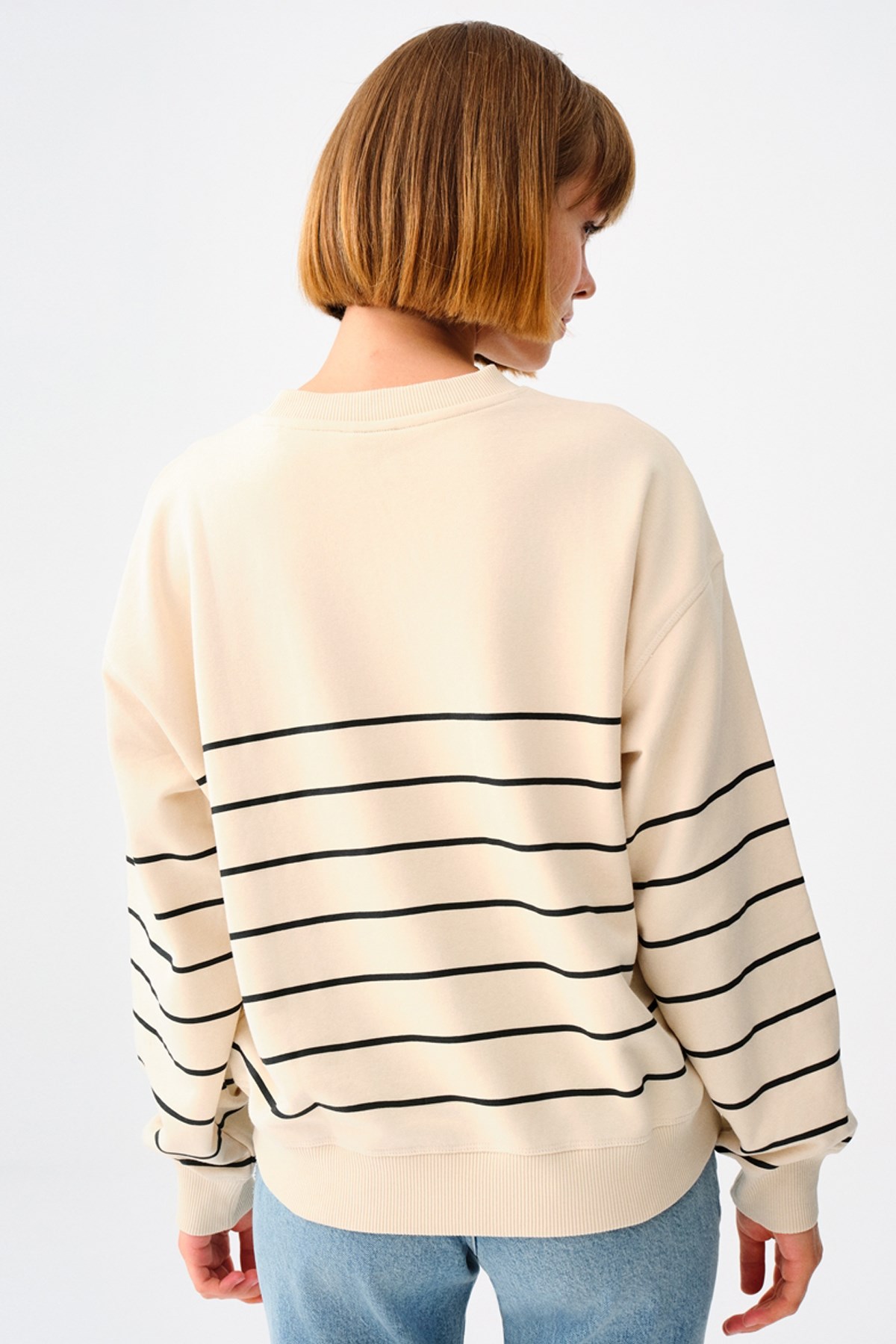 Loft Kadın Sweatshirt LF2038205 Ekru