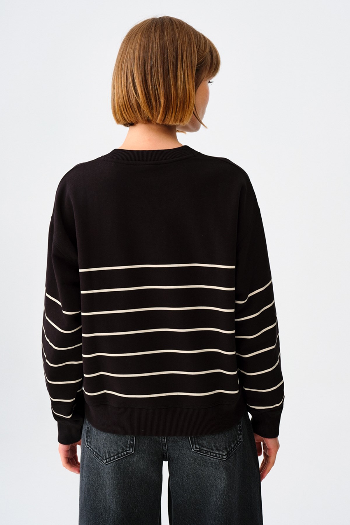 Loft Kadın Sweatshirt LF2038205 Siyah