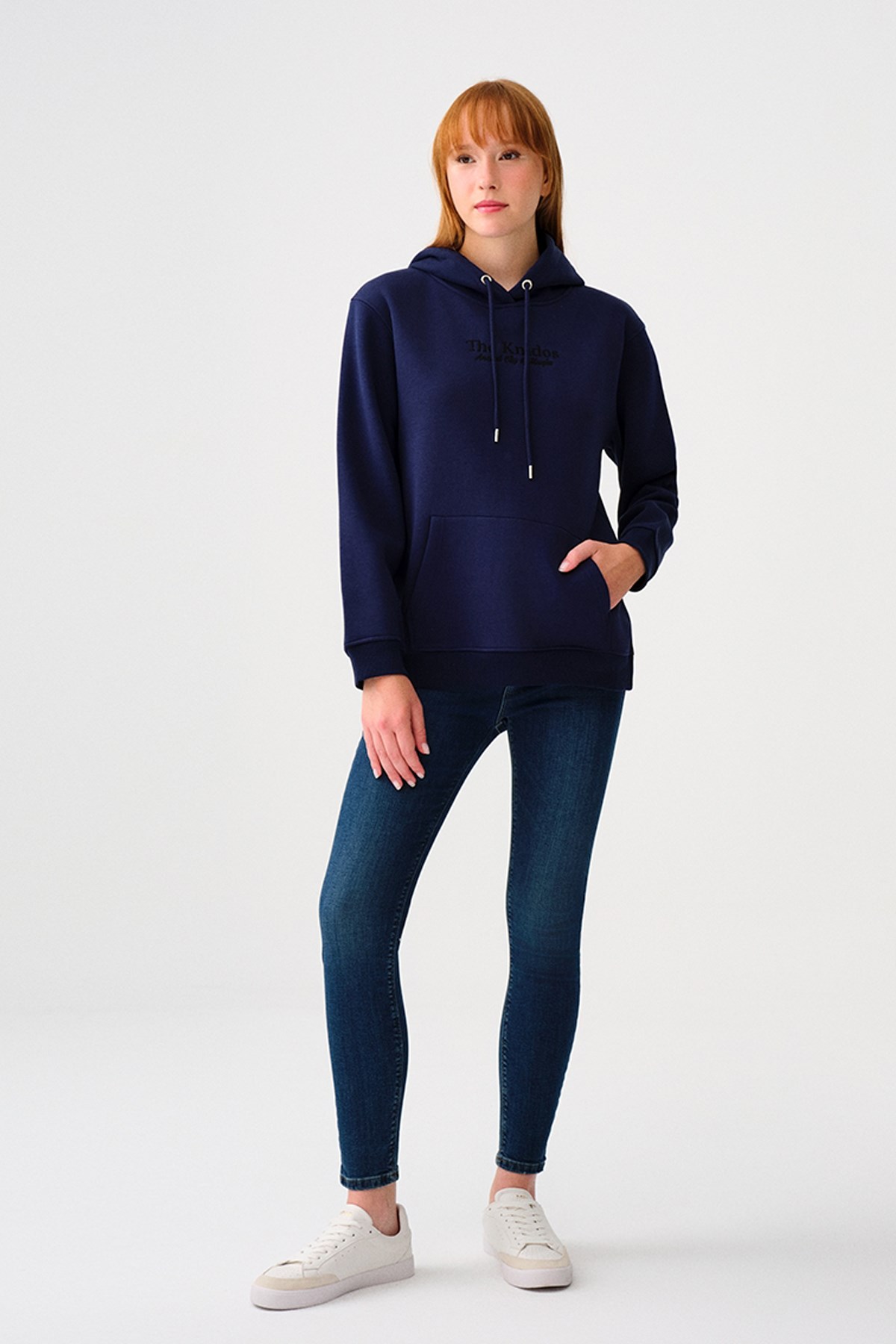 Loft Kadın Sweatshirt LF2038206 Lacivert