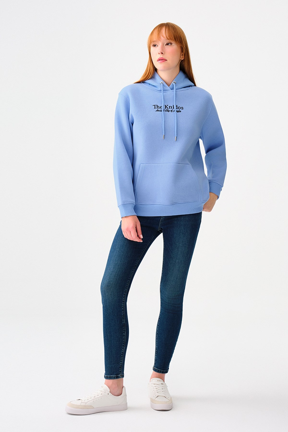 Loft Kadın Sweatshirt LF2038206 Mavi