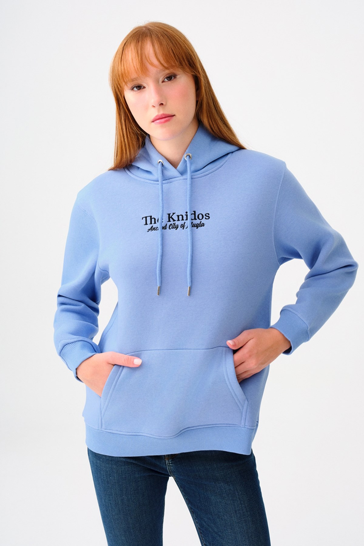 Loft Kadın Sweatshirt LF2038206 Mavi