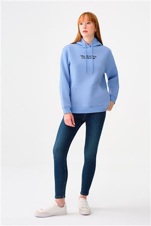 Loft Kadın Sweatshirt LF2038206 Mavi