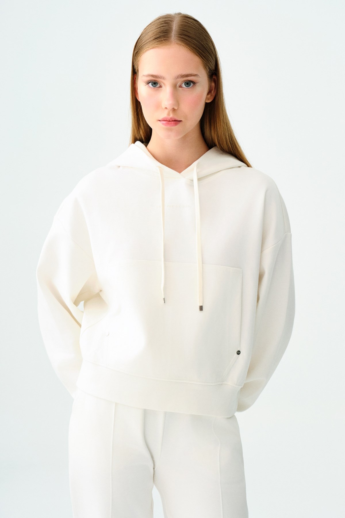 Loft Kadın Sweatshirt LF2038207 Ekru