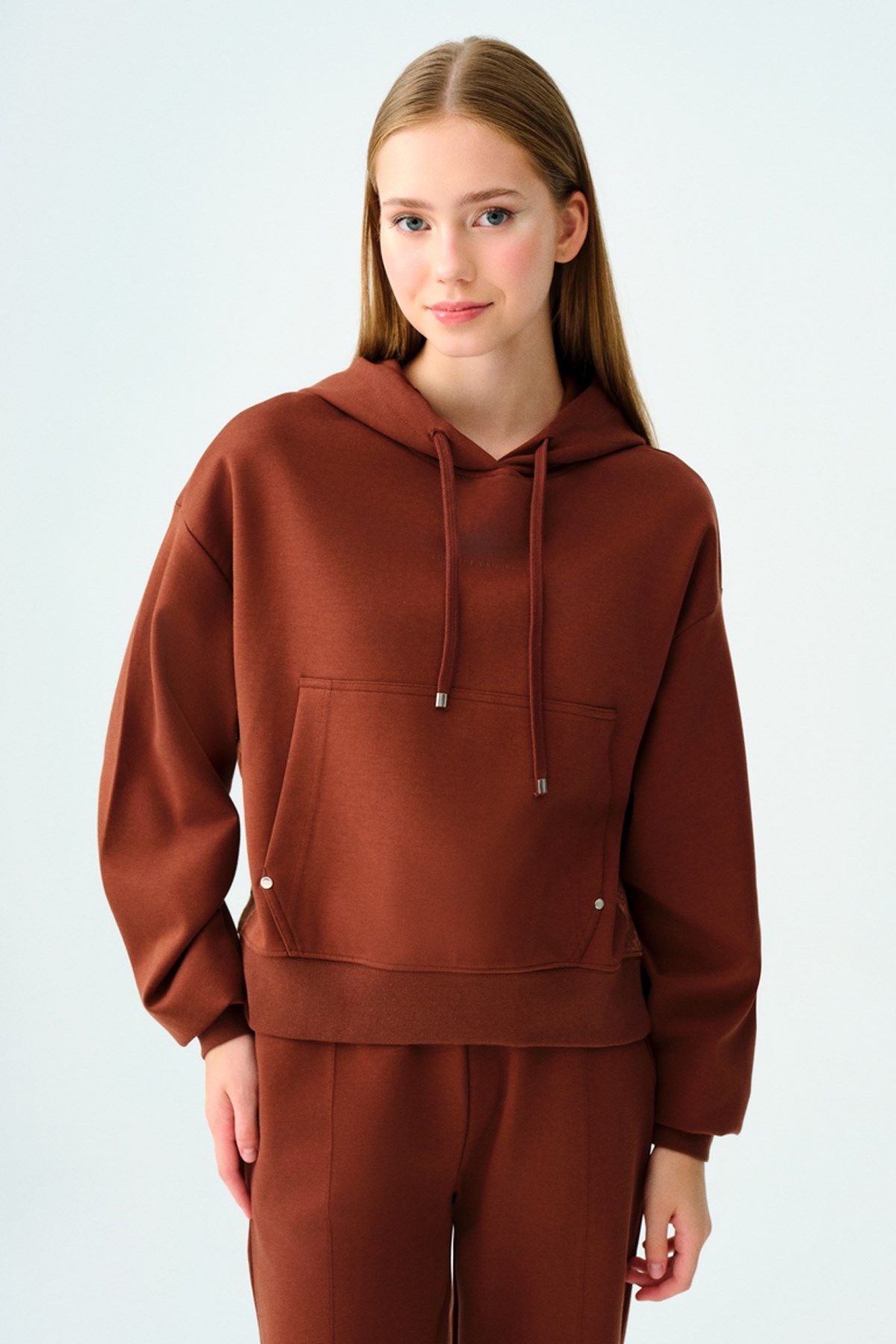 Loft Kadın Sweatshirt LF2038207 Kahverengi