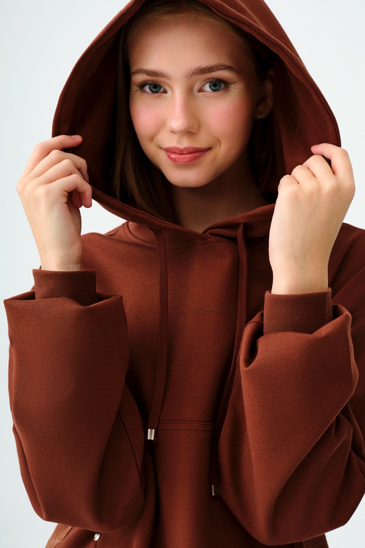 Loft Kadın Sweatshirt LF2038207 Kahverengi